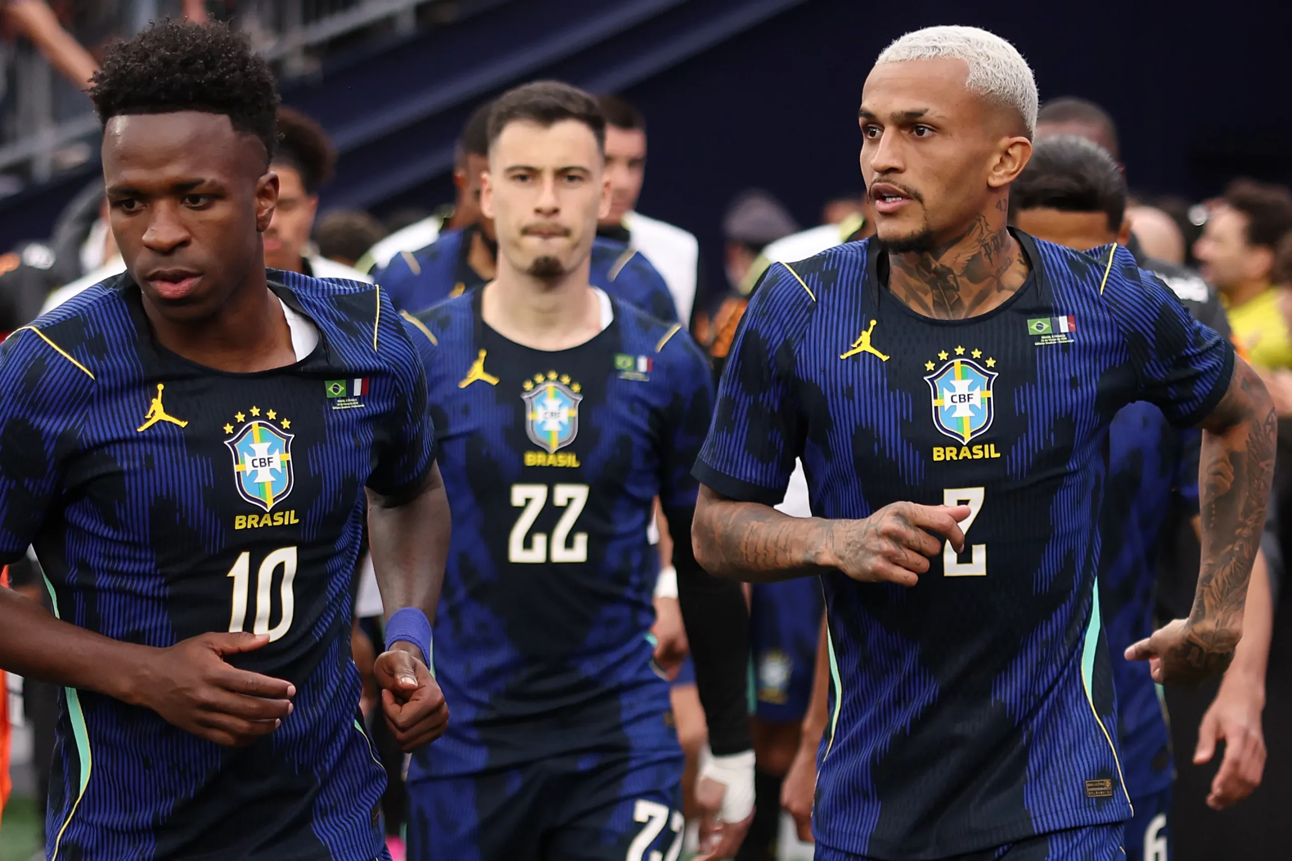 Seleção Brasileira em amistoso contra a França – (Photo by Maddie Meyer/Getty Images)