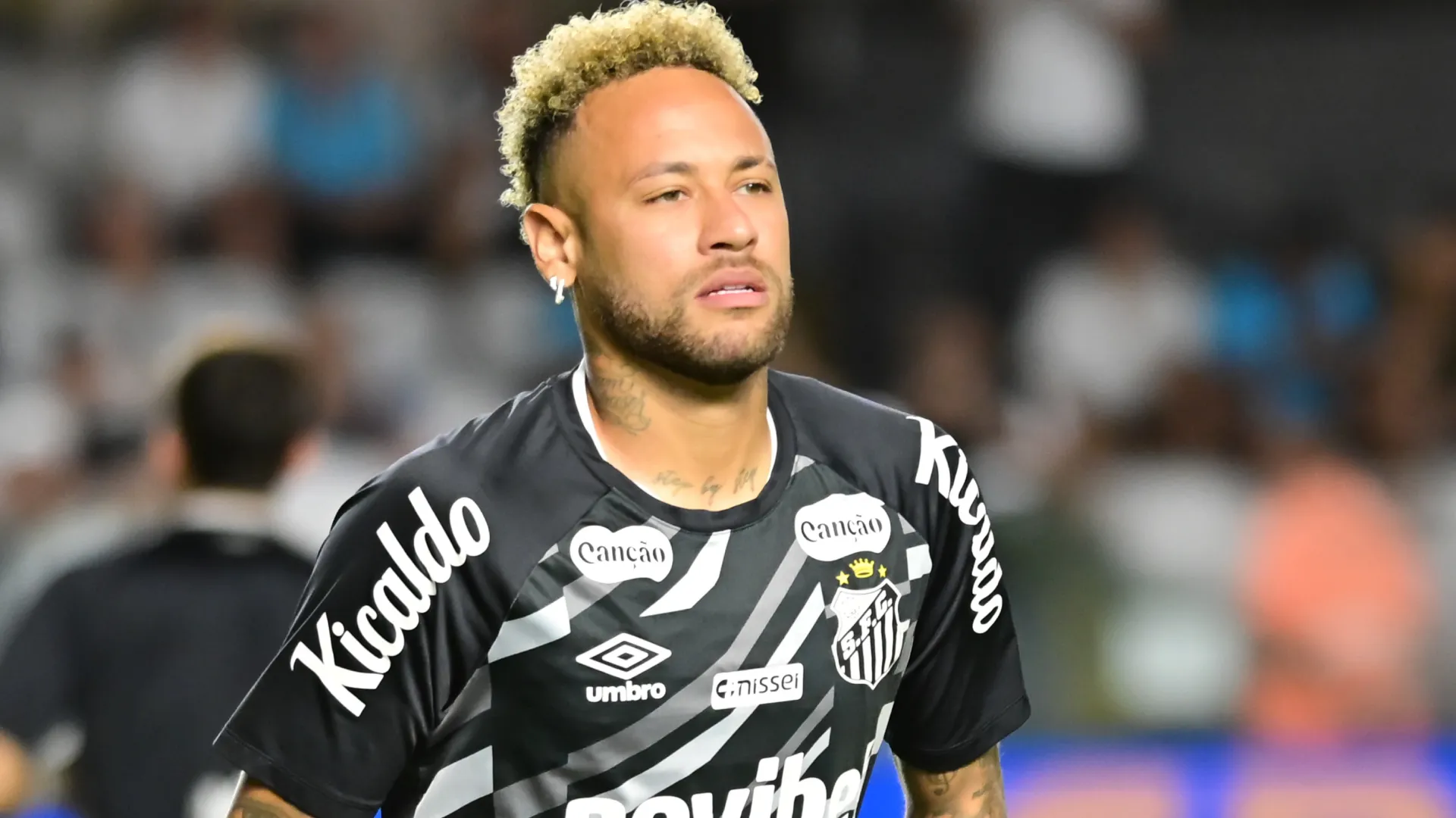 Neymar deve refroçar o Santos contra o San Lorenzo – Foto: Jota Erre/AGIF