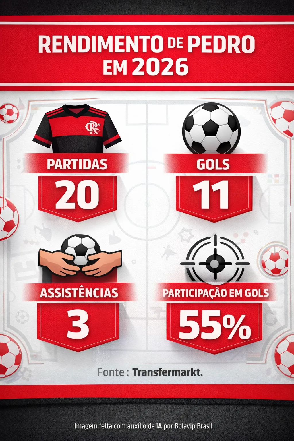 Infográfico Pedro