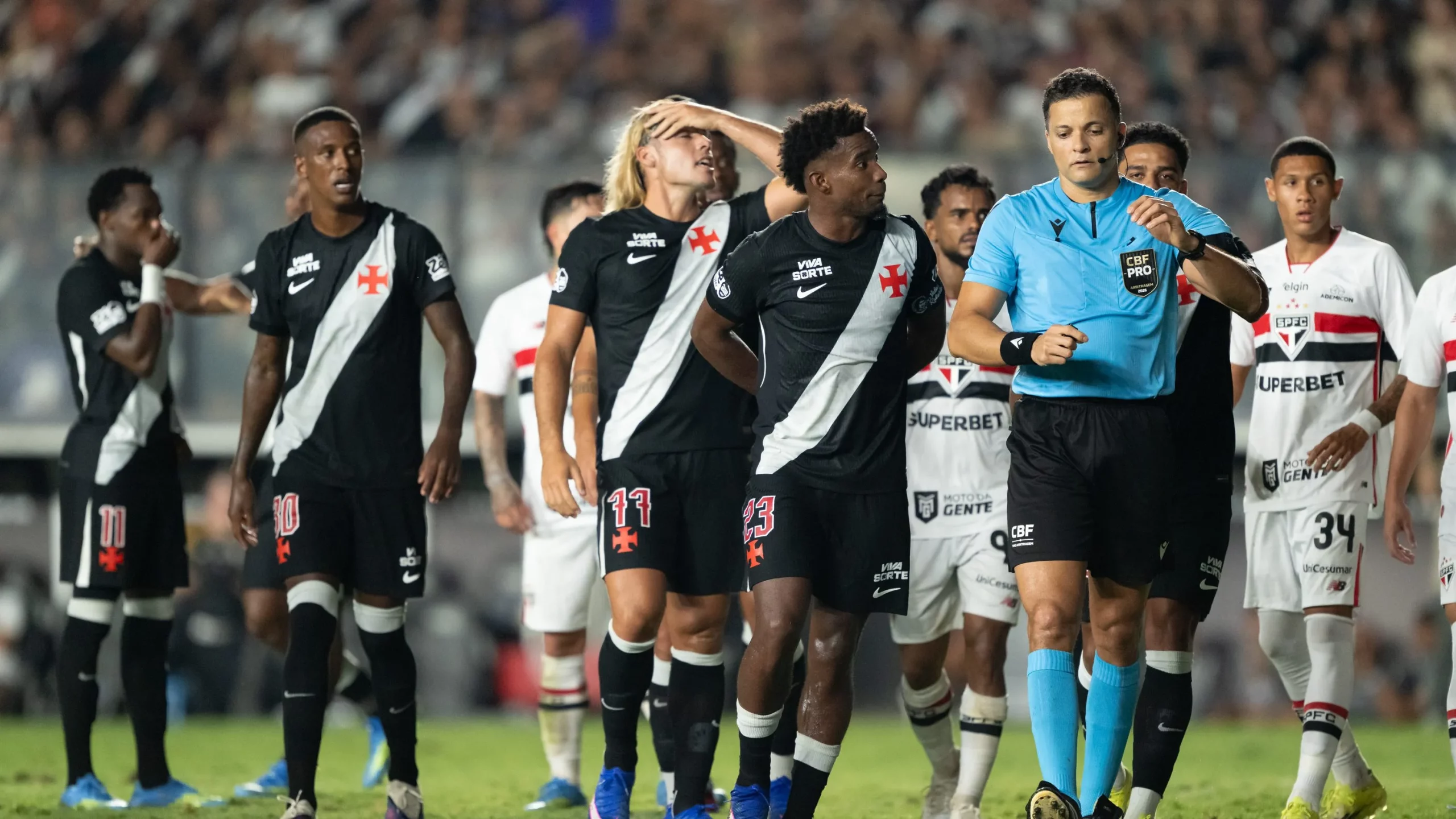 Vasco x São Paulo - Foto: Jorge Rodrigues/AGIF.