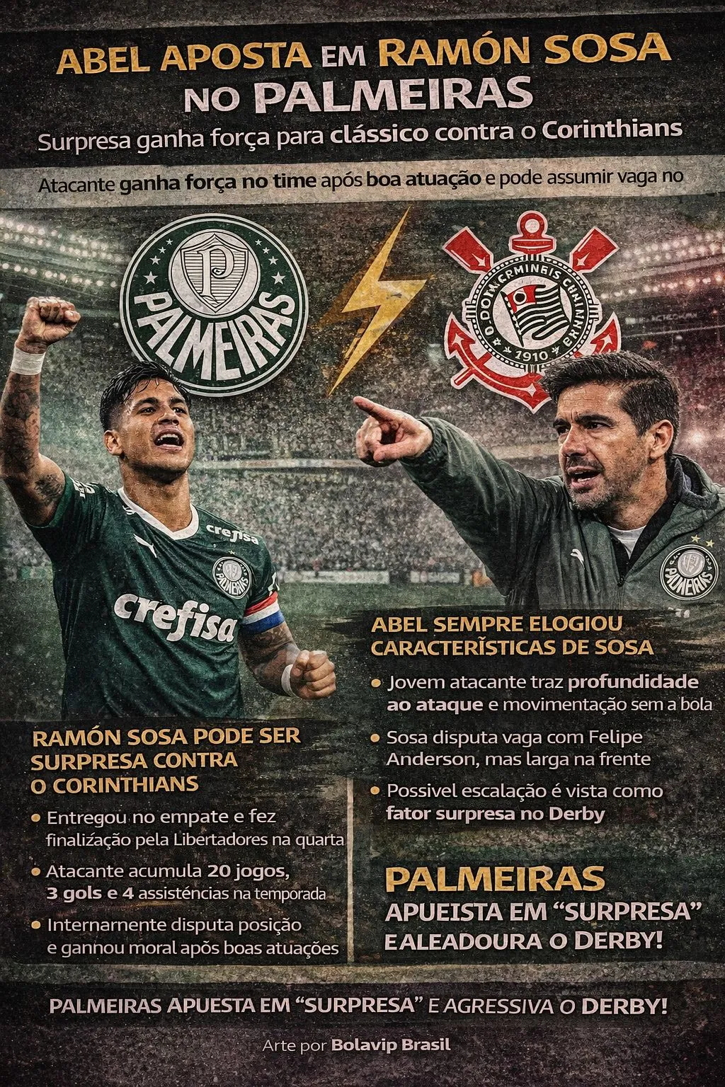 Ilustração de jogador(a) de futebol em imagem gerada por inteligência artificial – ChatGPT