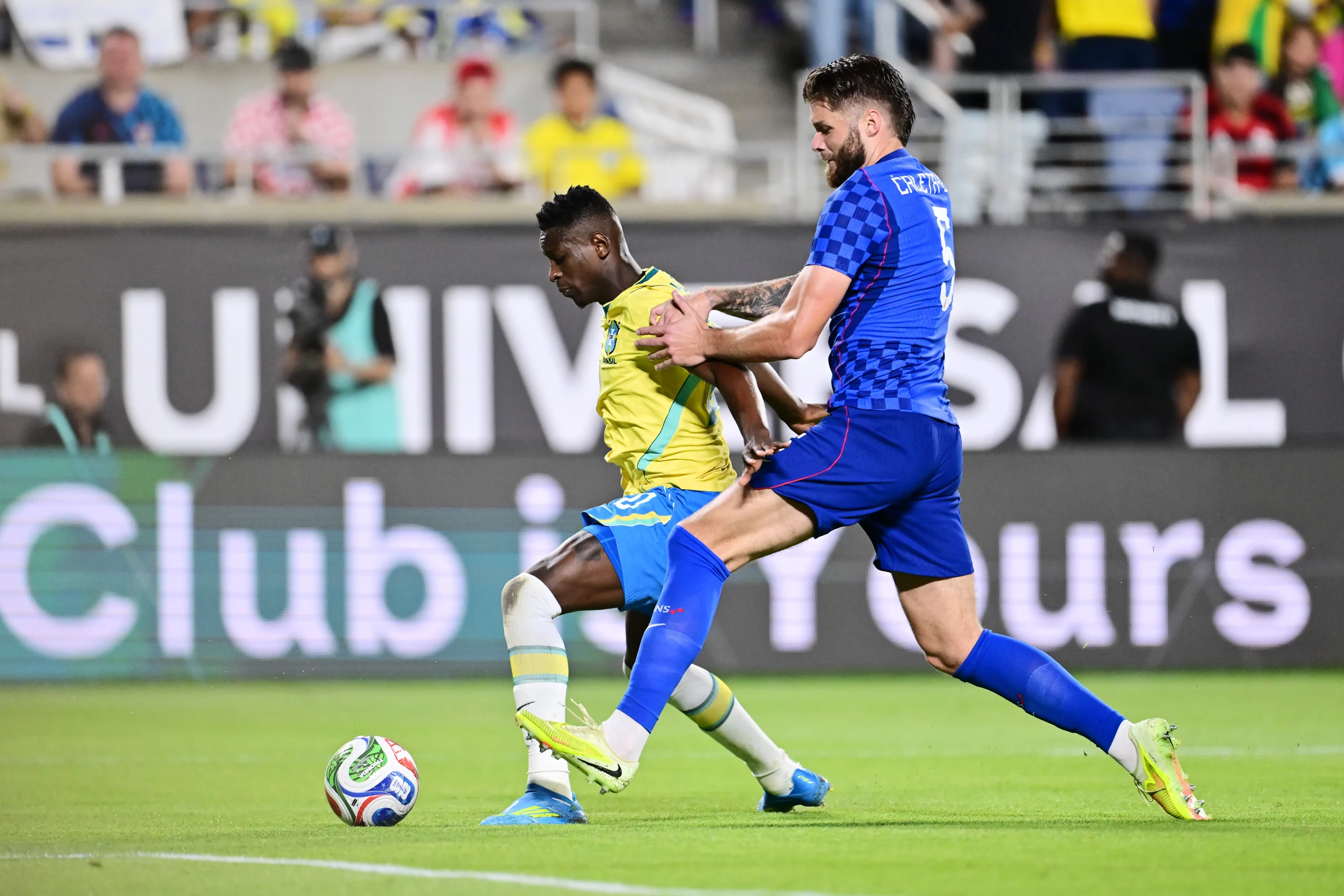 Brasil venceu a Croácia no último amistoso disputado. Foto: Julio Aguilar/Getty Images