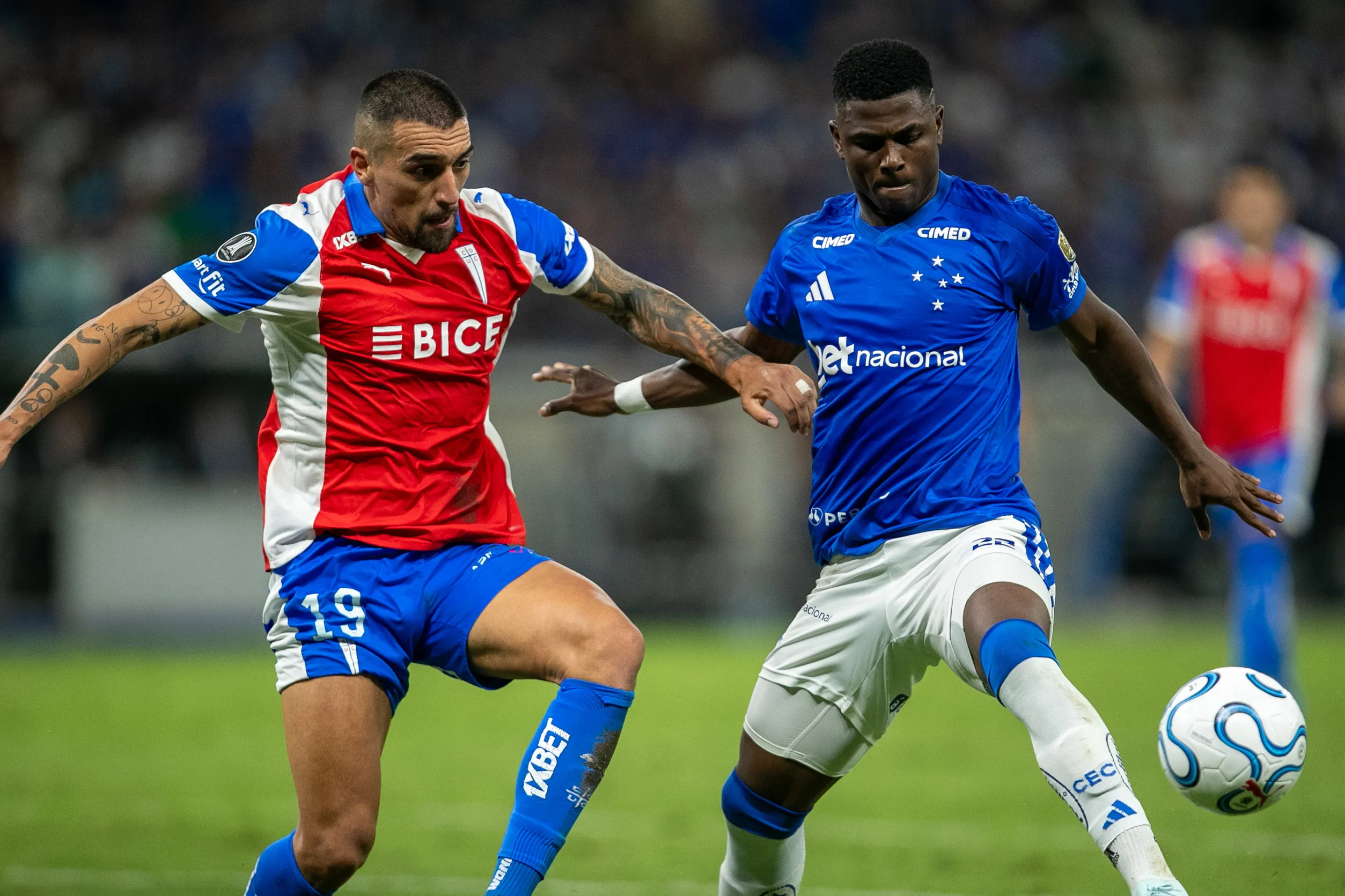 Cruzeiro perdeu para Universidad Católica pela Libertadores. Foto: Fernando Moreno/AGIF