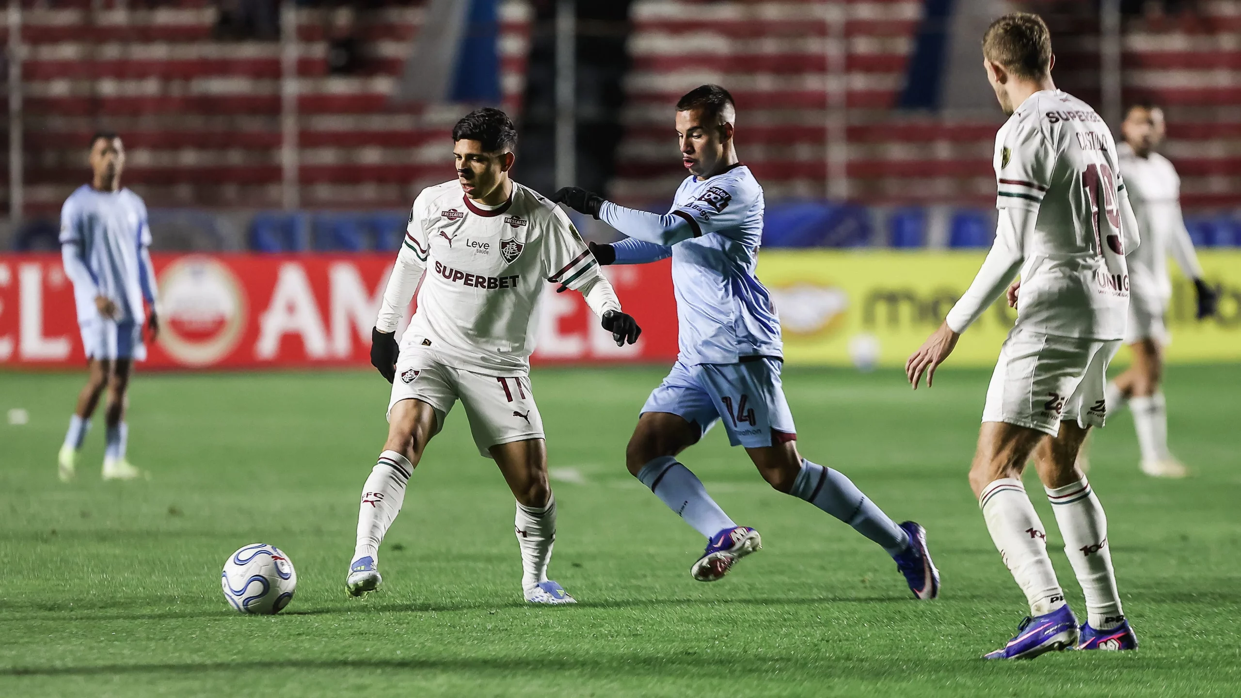 Fluminense x Bolívar. FOTO: LUCAS MERÇON / FLUMINENSE F.C.