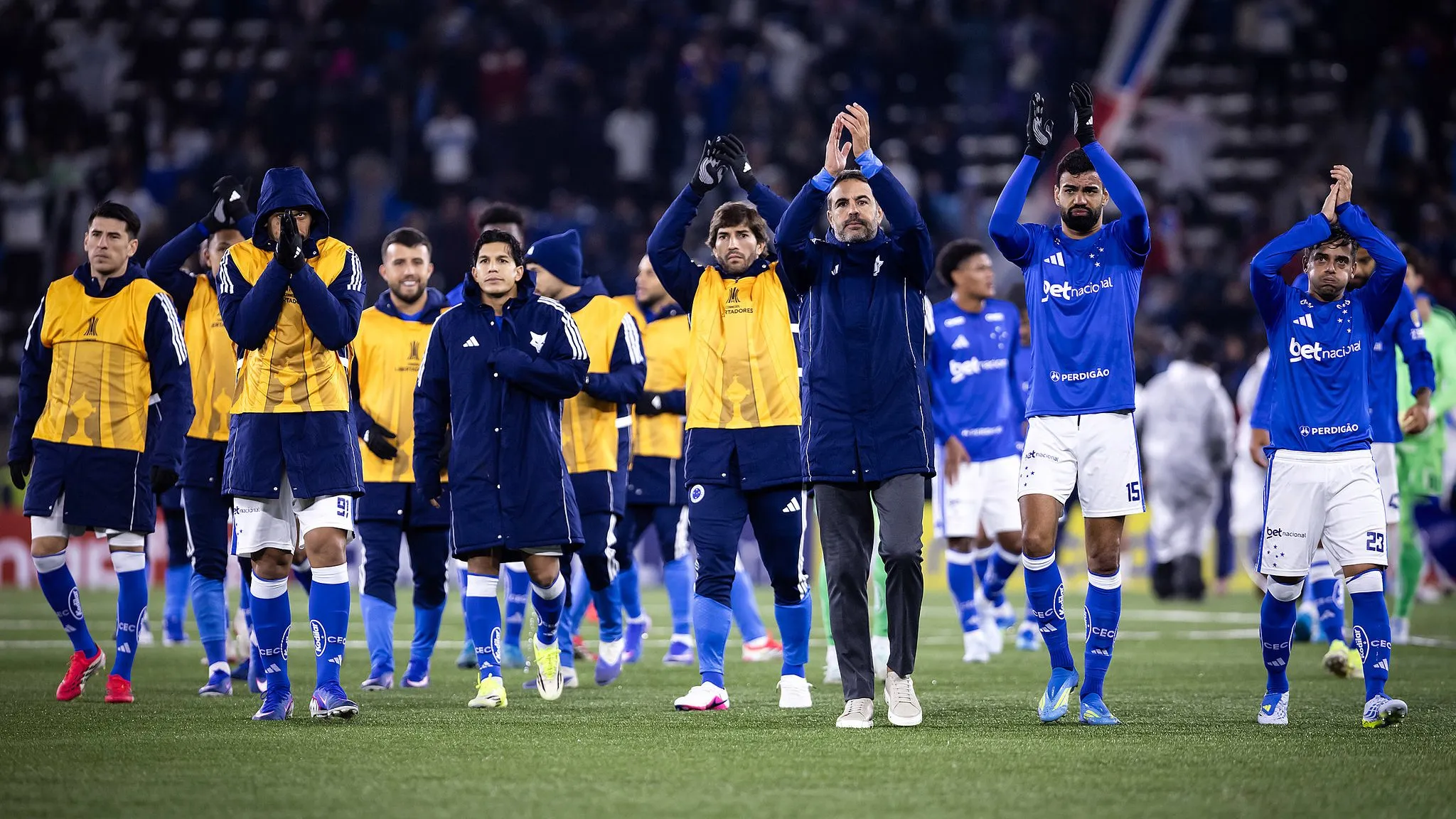 Universidad Católica x Cruzeiro - Foto: Gustavo Aleixo/Cruzeiro.