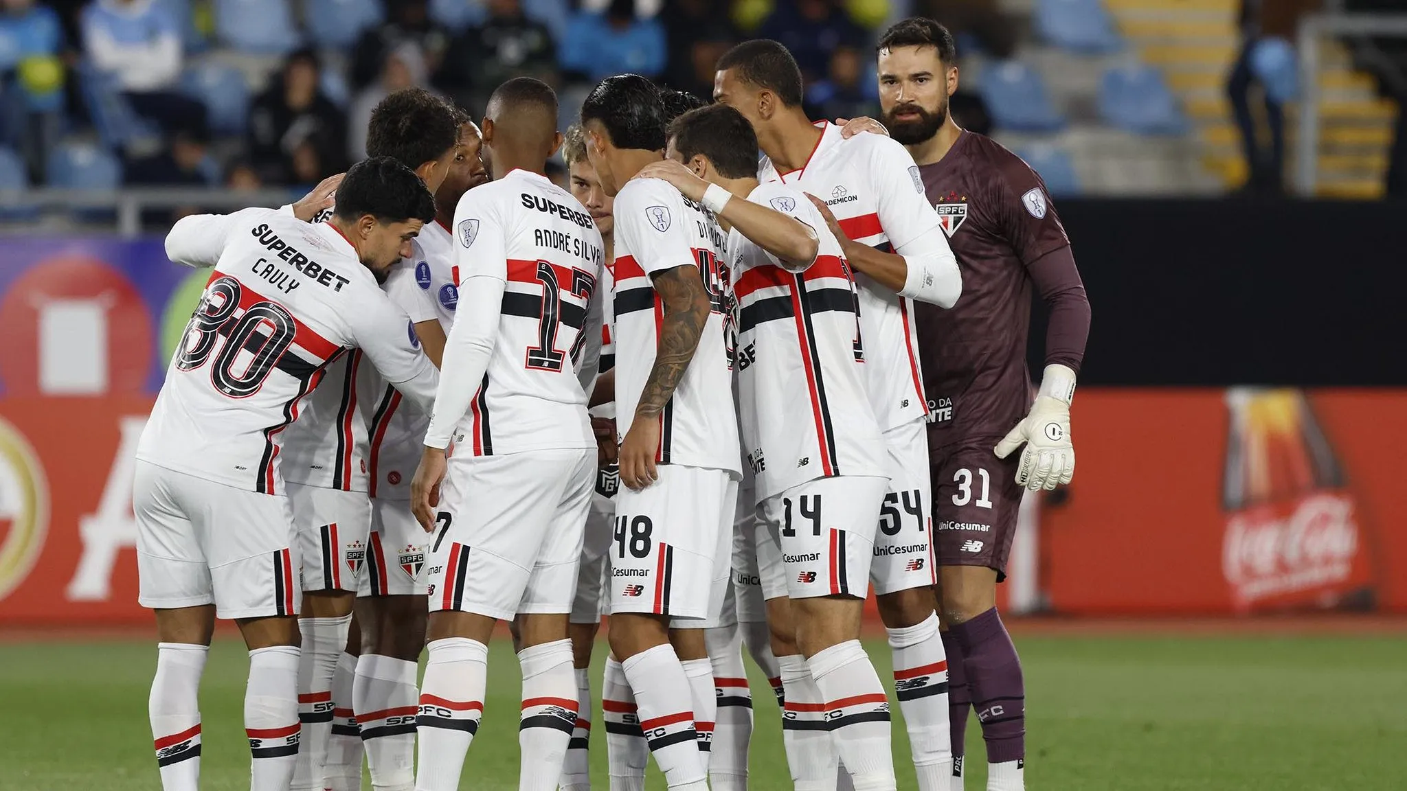 O'Higgins x São Paulo - Foto:  Rubens Chiri/São Paulo FC.