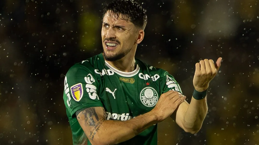 SP – NOVO HORIZONTE – 08/03/2026 – PAULISTA 2026, NOVORIZONTINO X PALMEIRAS – PIQUEREZ jogador do Novorizontino durante partida contra o Palmeiras no estadio Jorge Ismael de Biasi pelo campeonato Paulista 2026. Foto: Joisel Amaral/AGIF