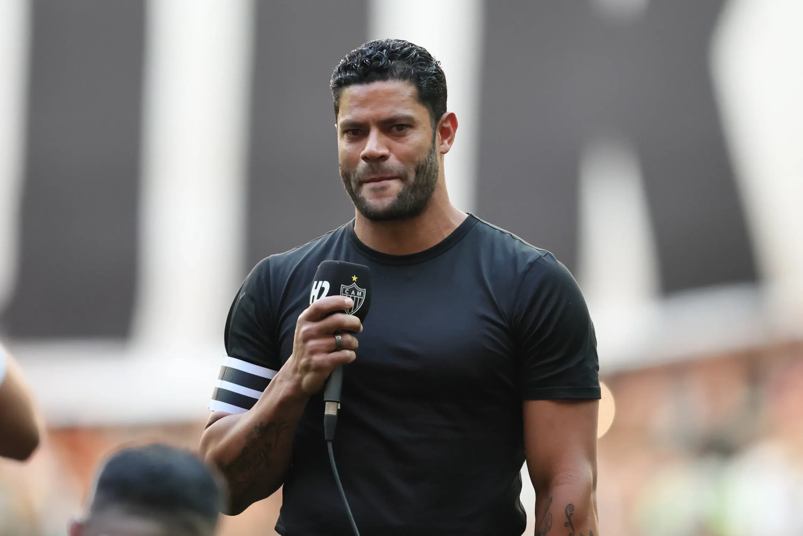 MG – BELO HORIZONTE – 10/05/2026 – BRASILEIRO A 2026, ATLETICO-MG X BOTAFOGO – Hulk se despede da torcida do Atletico-MG antes da partida contra o Botafogo no estadio Arena MRV pelo campeonato Brasileiro A 2026. Foto: Gilson Lobo/AGIF