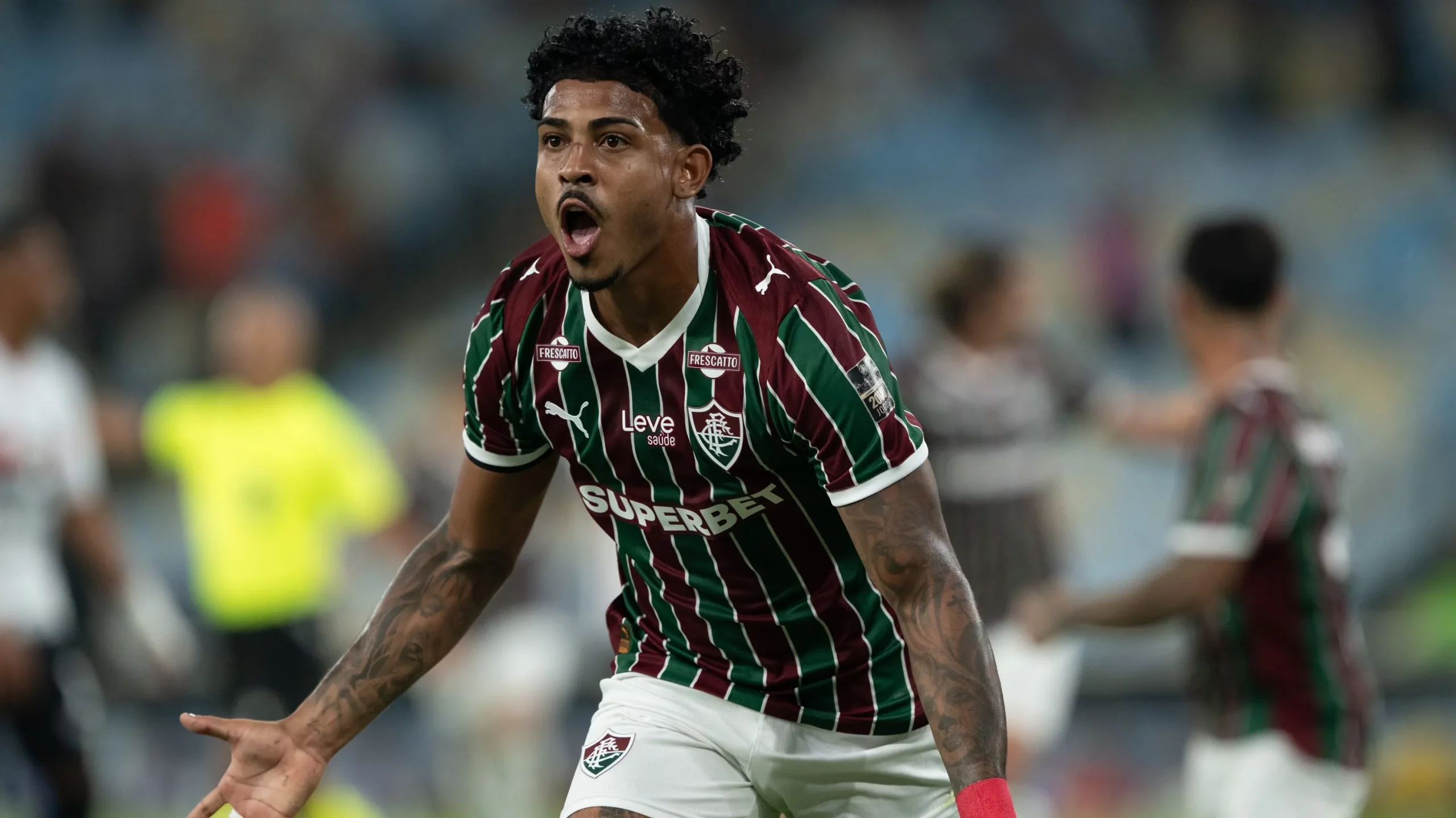 John Kennedy é a esperança de gols do Flu – Foto: Jorge Rodrigues/AGIF