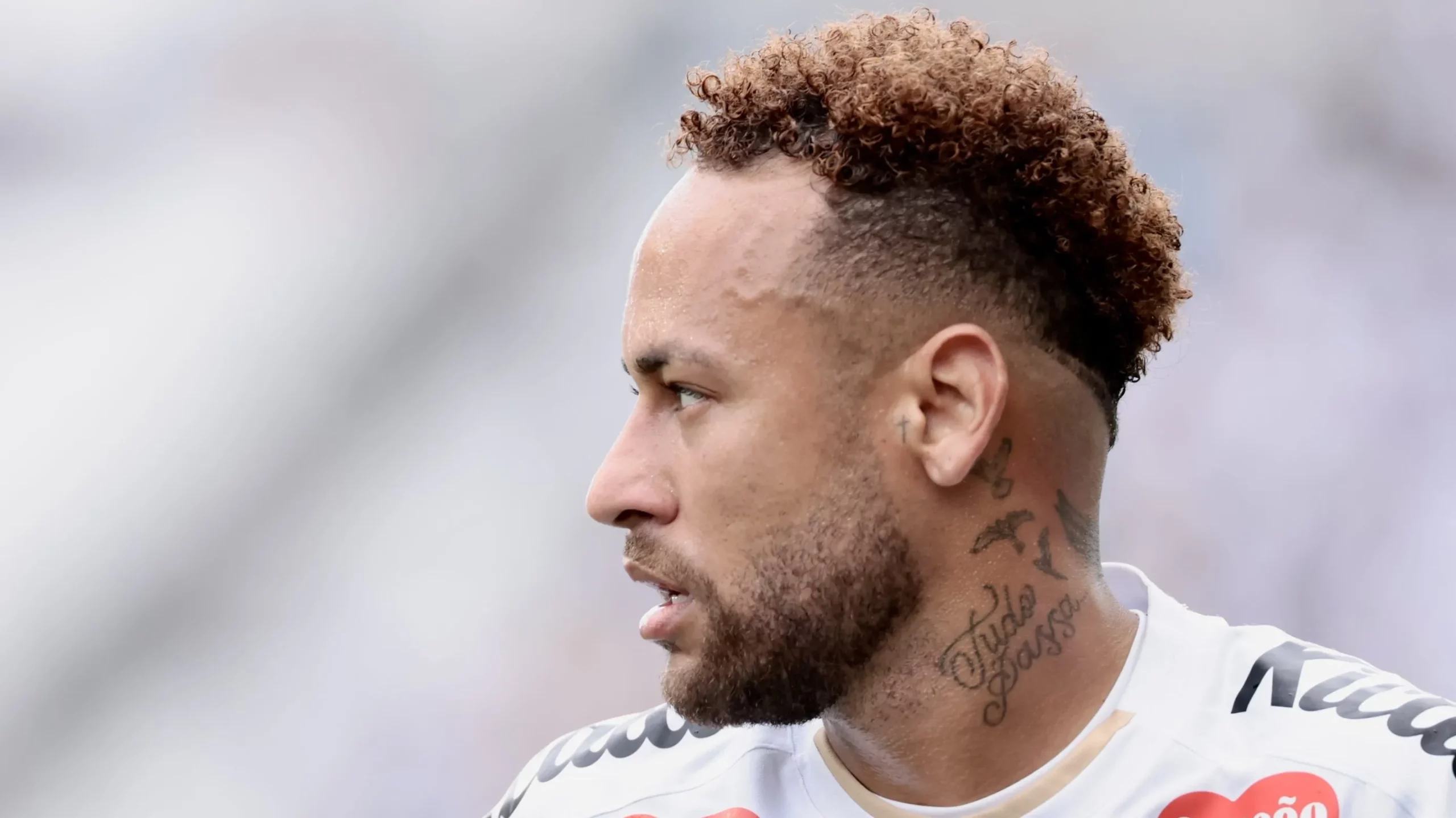 Neymar jogador do Santos durante partida contra o Coritiba no estadio Arena Corinthians pelo campeonato Brasileiro A 2026. Foto: Marcello Zambrana/AGIF