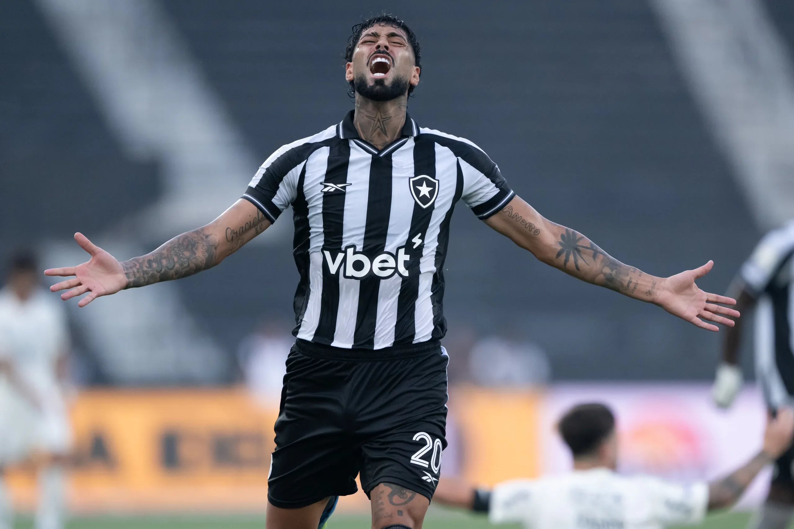 RJ – RIO DE JANEIRO – 17/05/2026 – BRASILEIRO A 2026, BOTAFOGO X CORINTHIANS – Barboza jogador do Botafogo durante partida contra o Corinthians no estadio Engenhao pelo campeonato Brasileiro A 2026. Foto: Jorge Rodrigues/AGIF