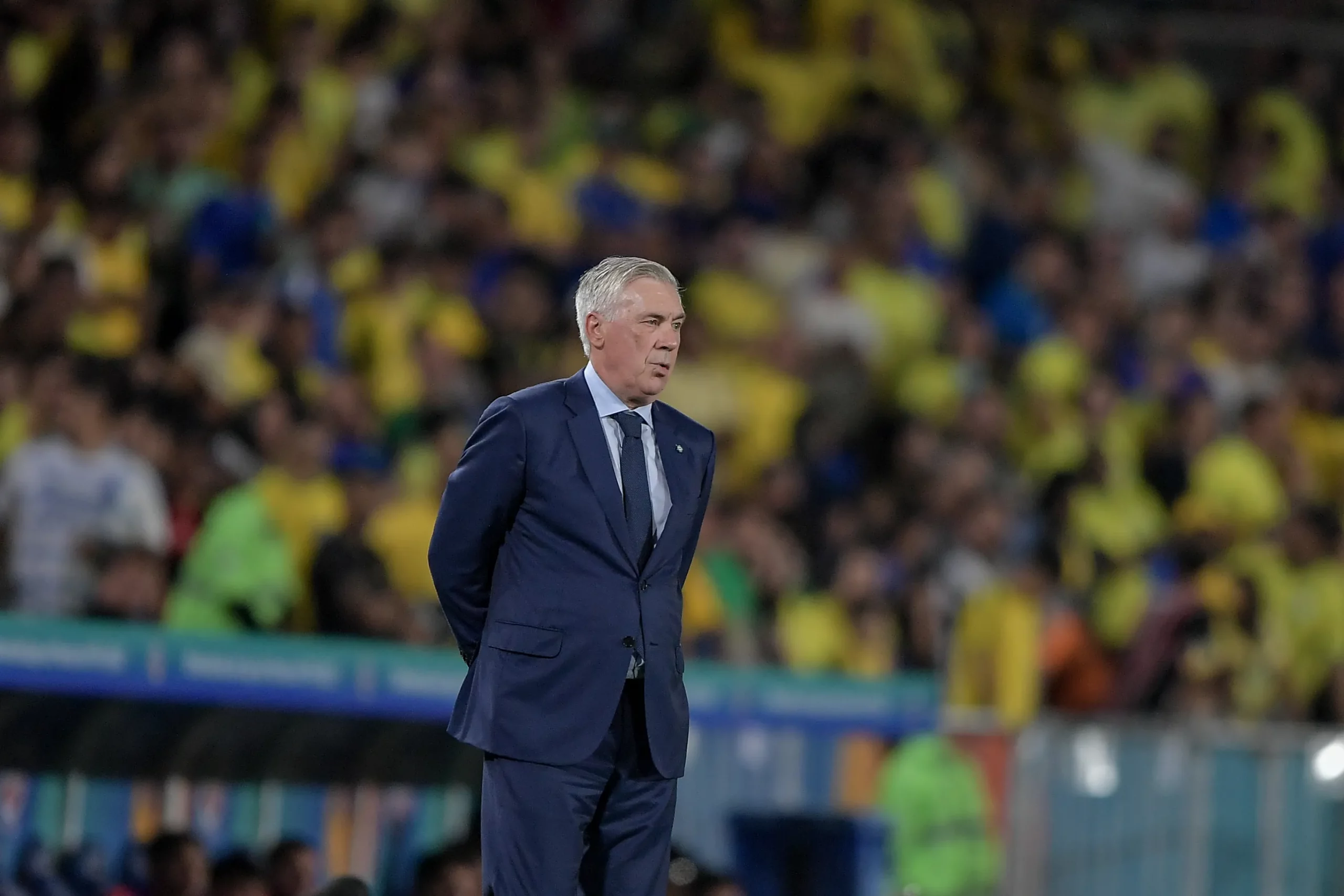 Ancelotti também renovou com a Seleção Brasileira. Foto: Thiago Ribeiro/AGIF