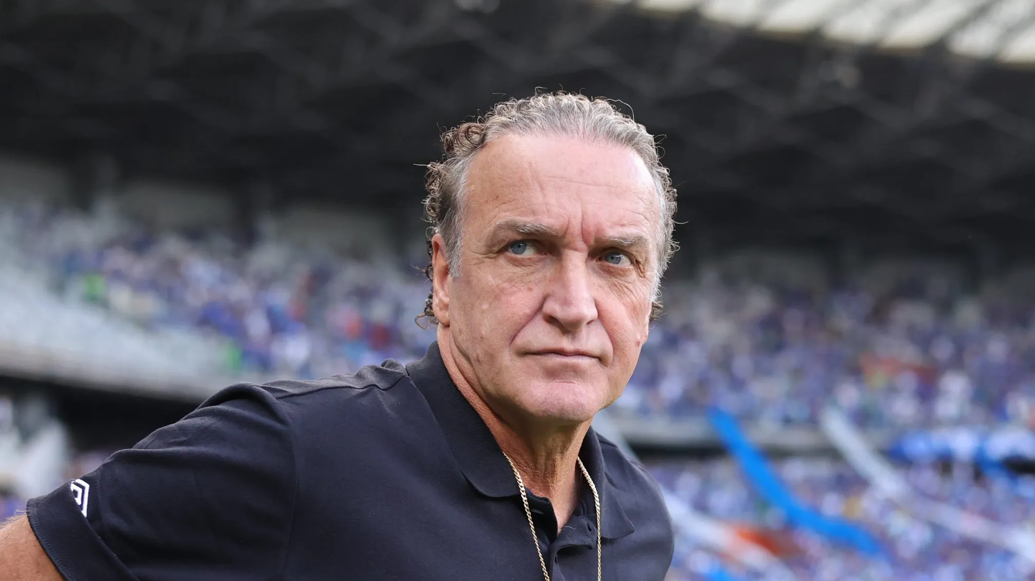 Cuca tecnico do Santos durante partida contra o Cruzeiro no estadio Mineirao pelo campeonato Brasileiro A 2026. Foto: Gilson Lobo/AGIF
