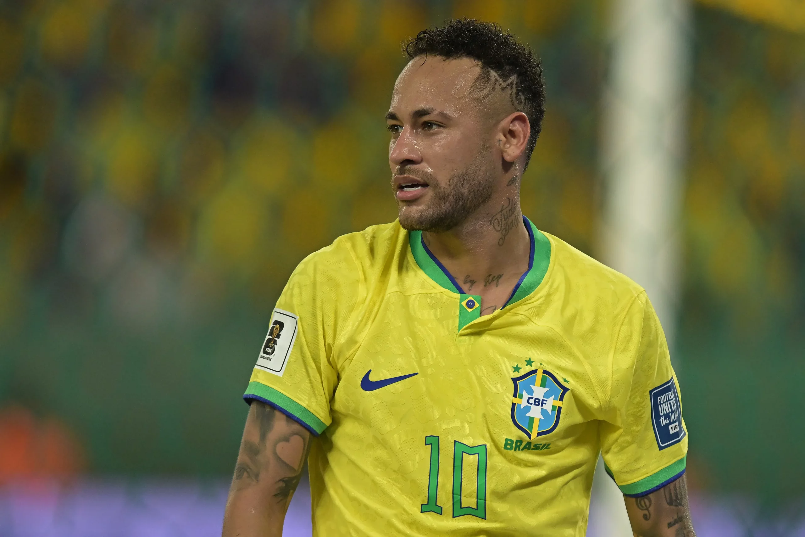 Neymar Jr em Brasil x Venezuela. (Photo by Pedro Vilela/Getty Images)