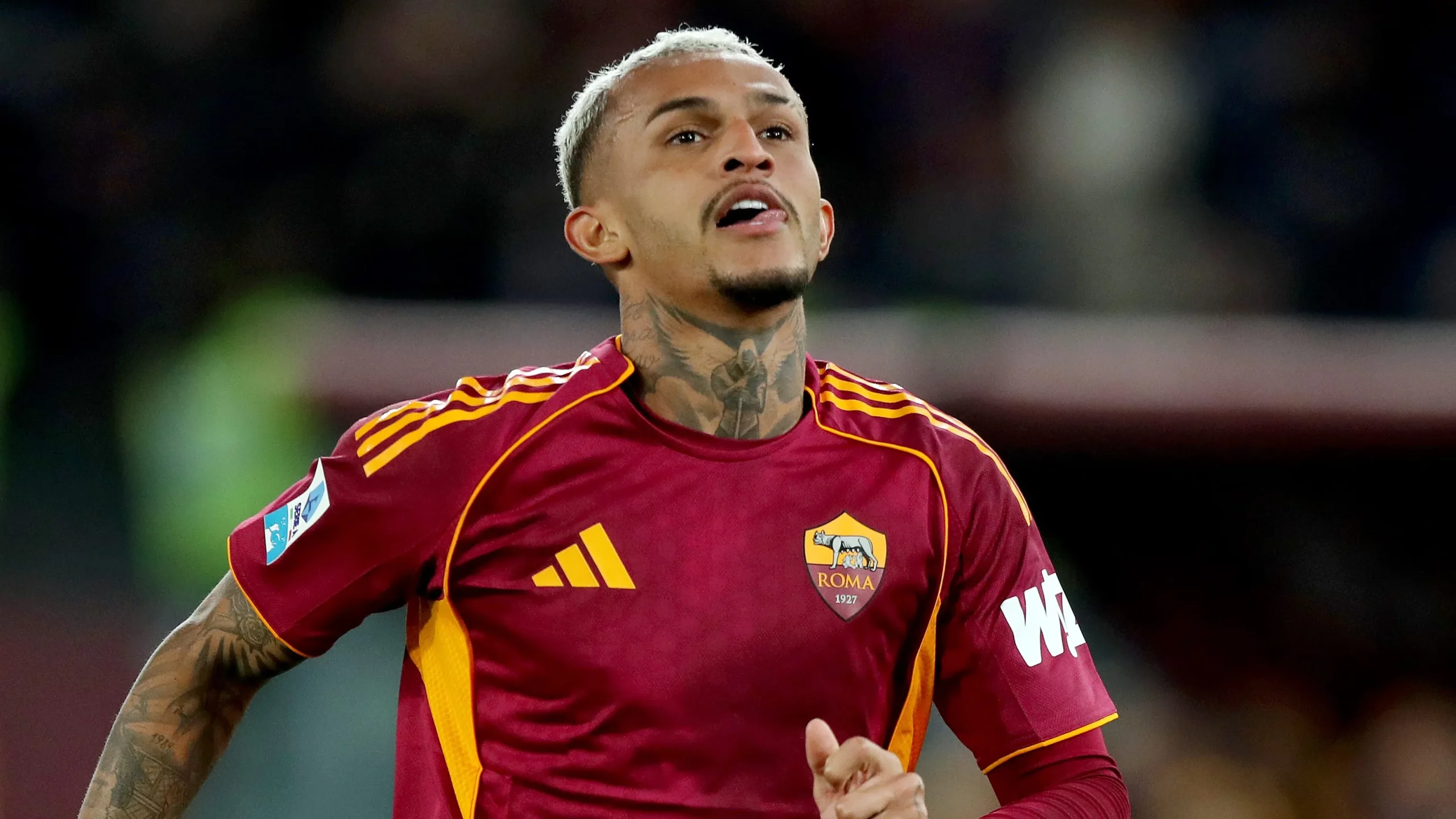 Wesley em ação contra a Juventus (ITA). Paolo Bruno/Getty Images