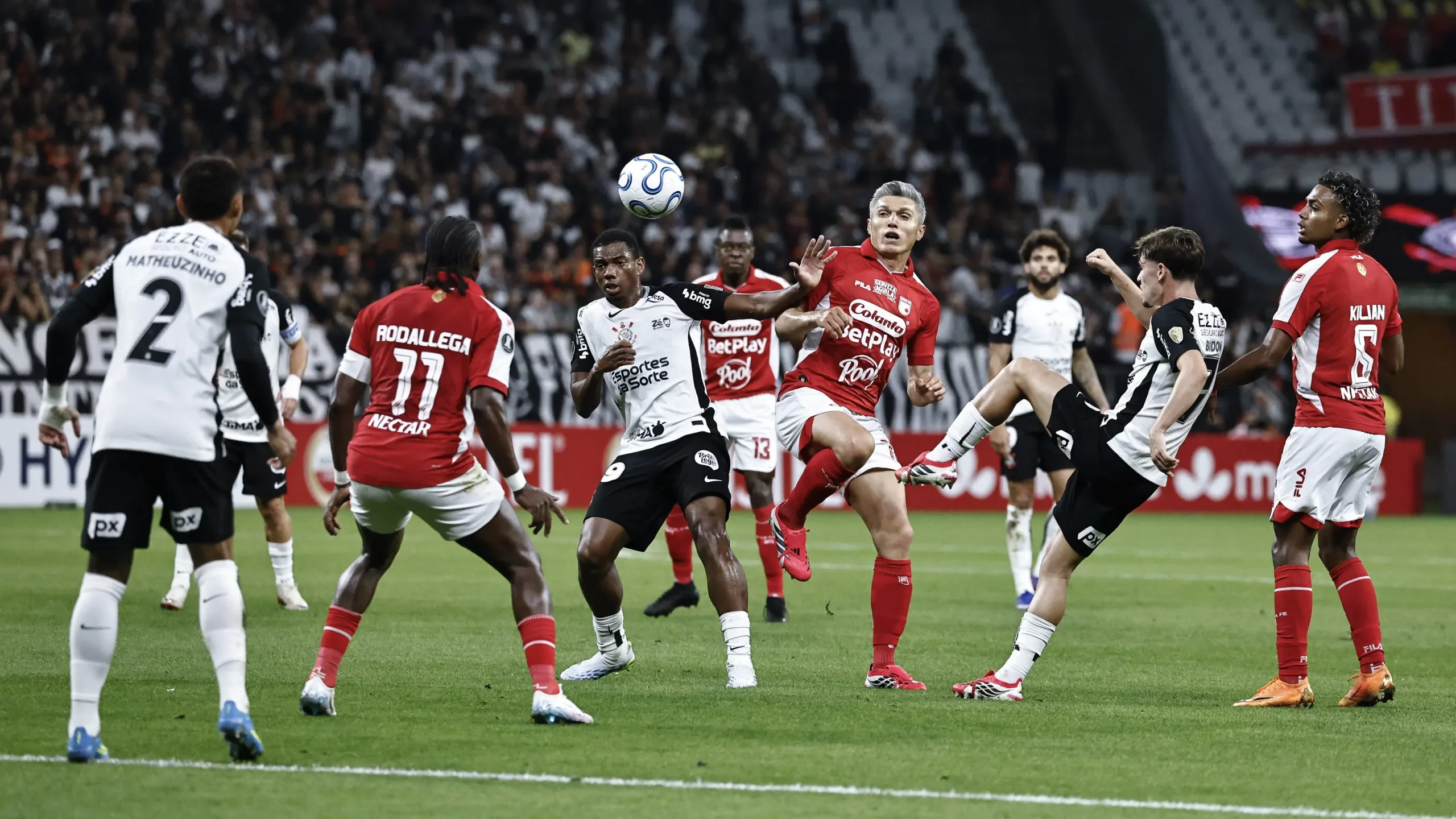 Santa Fe x Corinthians. (Photo by Alexandre Schneider/Getty Images)