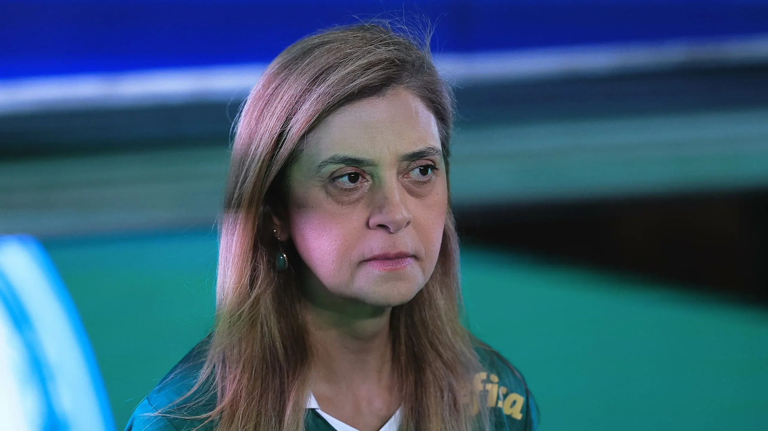 Leila contra Flamengo.