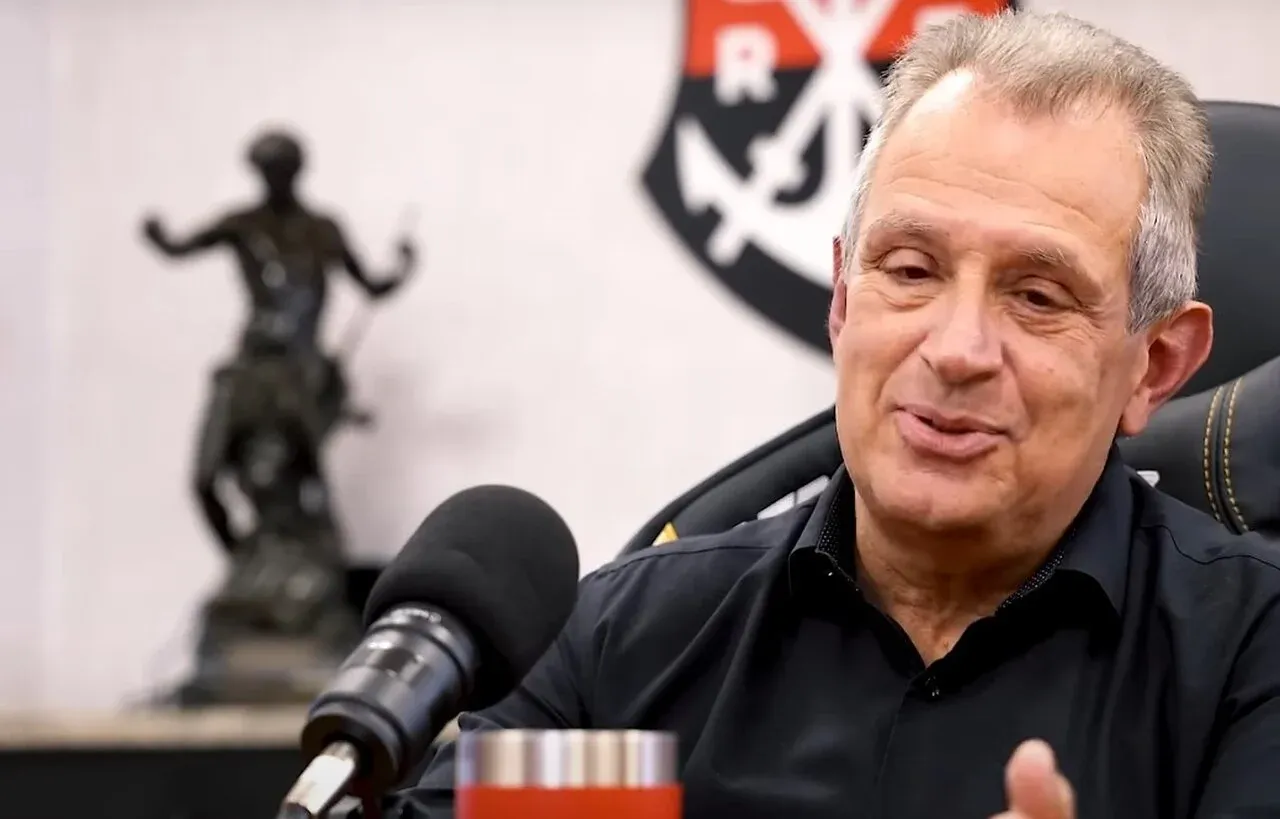 Bap foi peça fundamental em acordo da Libra, e Flamengo receberá cerca de R$ 150 milhões a mais em contrato com a Globo até 2029 – Foto: Reprodução/FlaTV