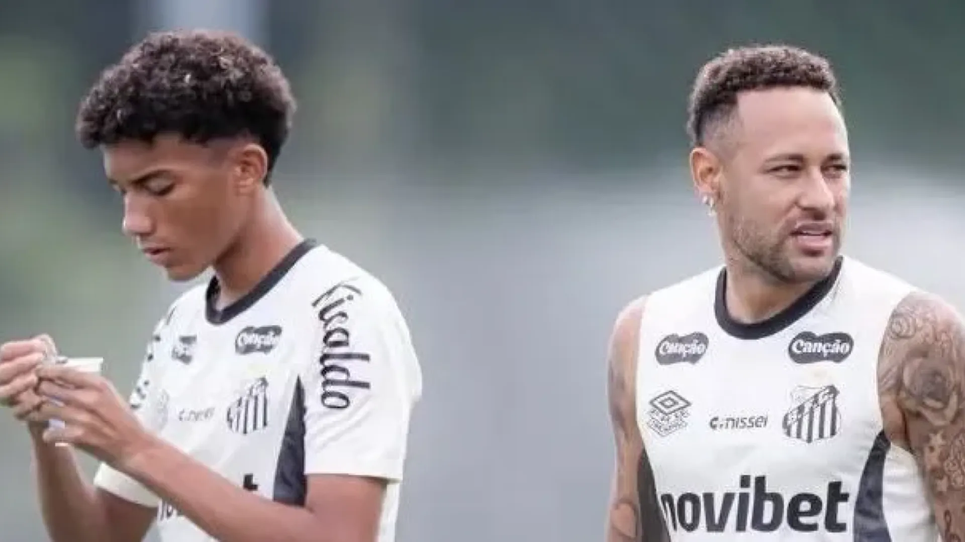 Neymar e Robinho Jr