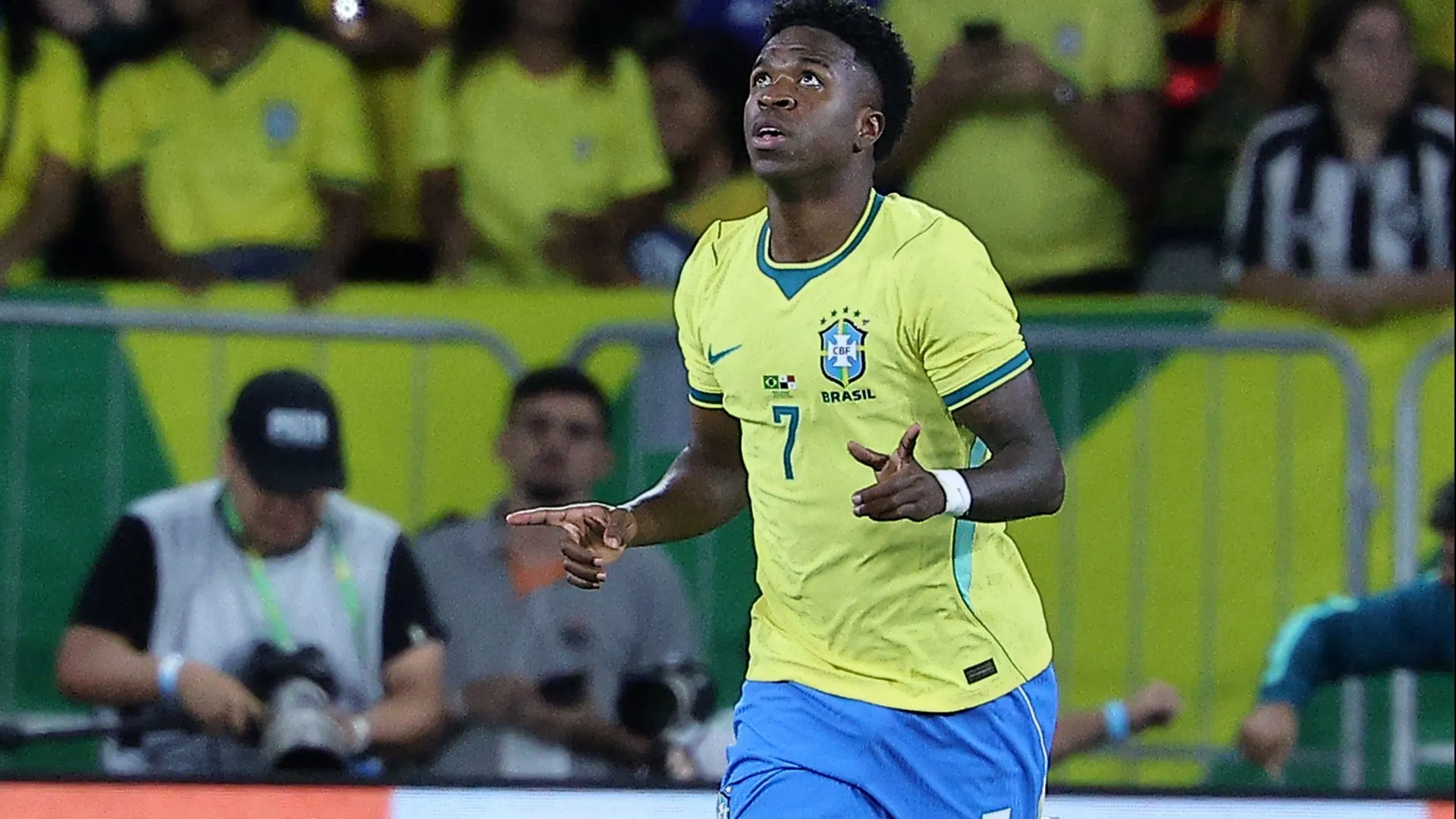 Vinicíus Júnior, da Seleção Brasileira
