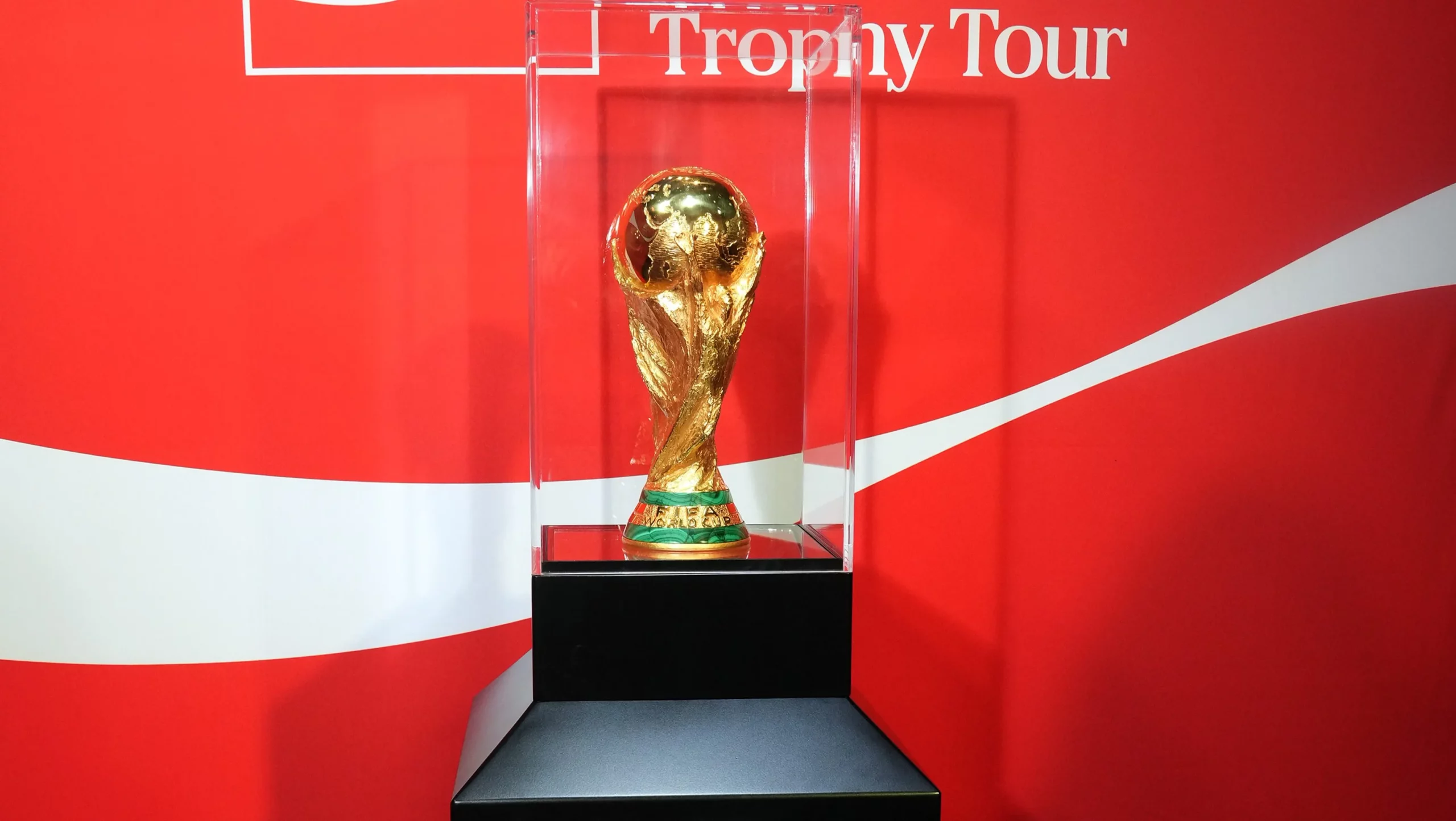 Taça da Copa do Mundo.  (Photo by Presley Ann/Getty Images for The Coca-Cola Company)
