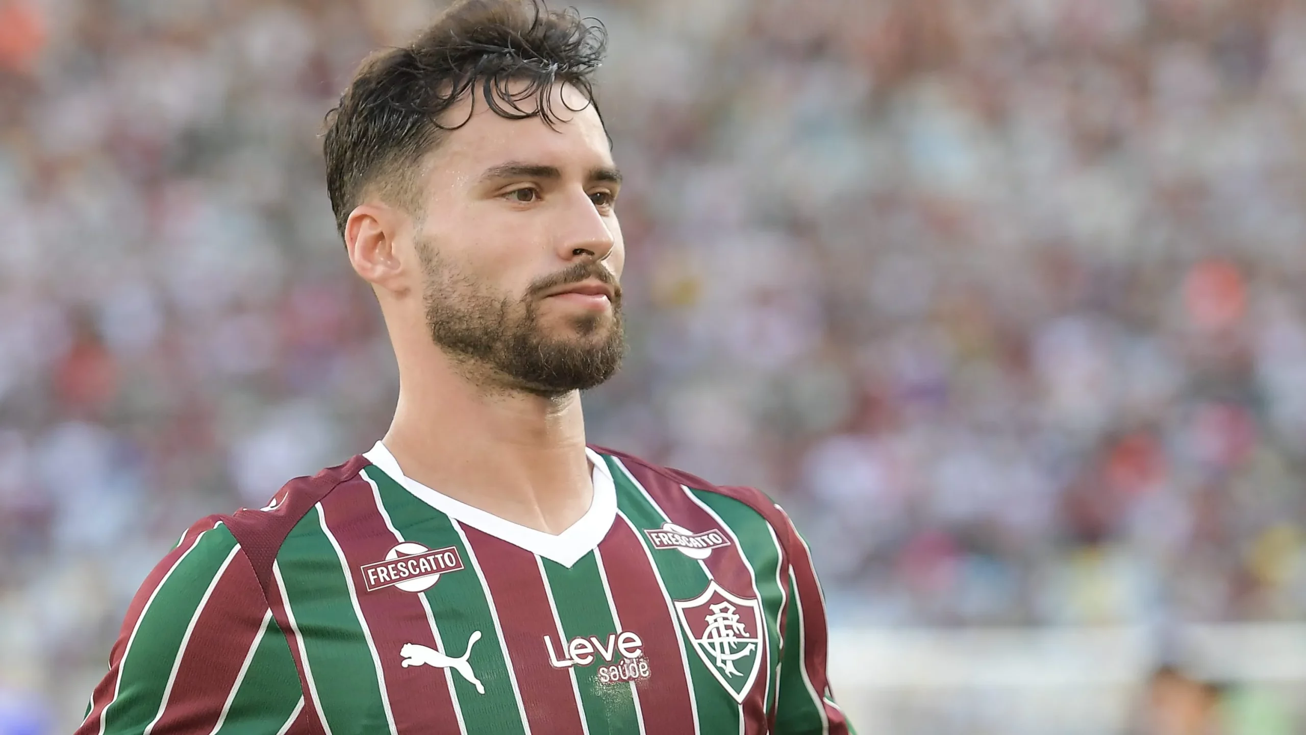 Martinelli jogador do Fluminense durante partida contra o Athletico-PR no estadio Maracana pelo campeonato Brasileiro A 2026. Foto: Thiago Ribeiro/AGIF