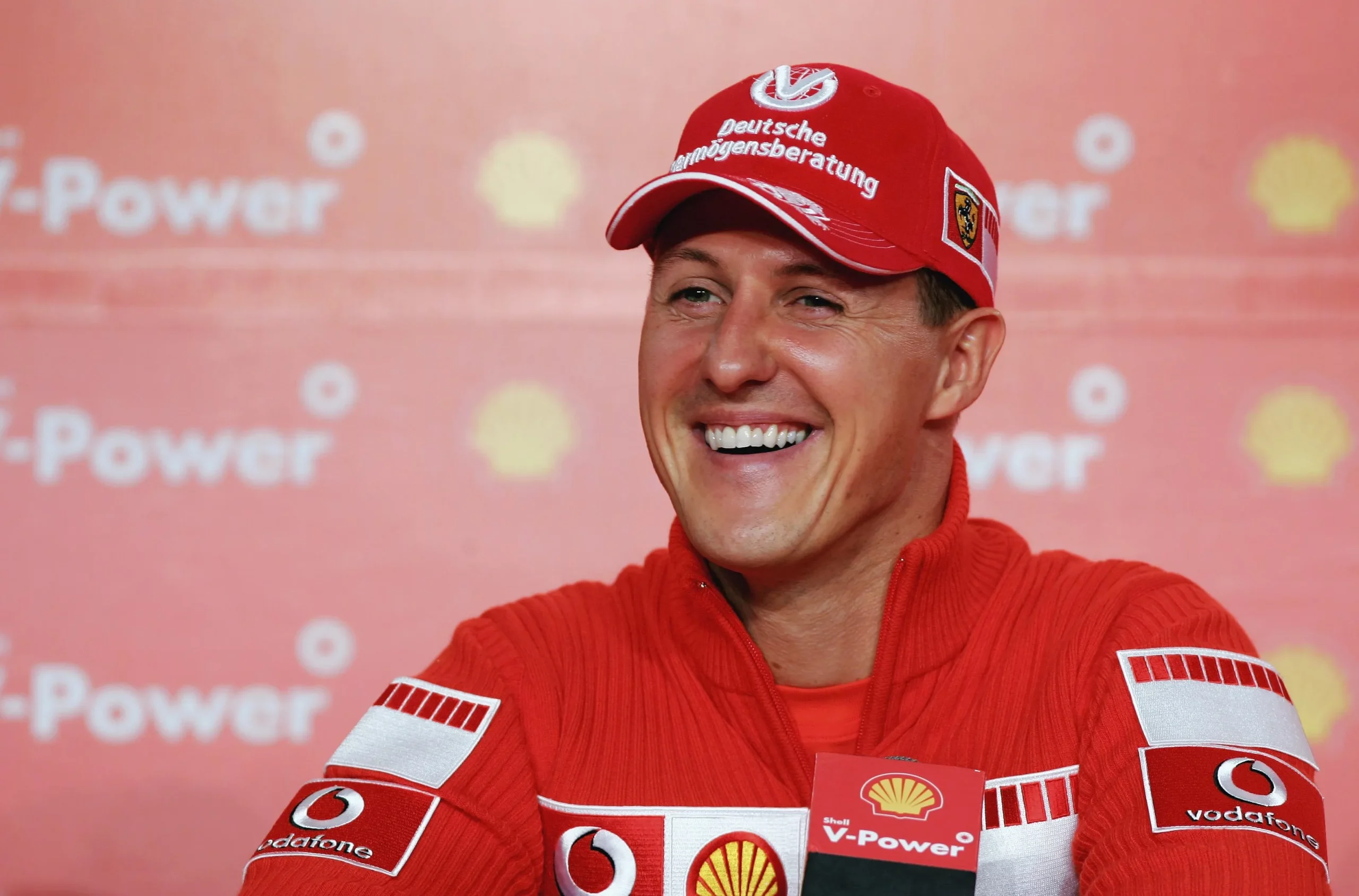 SAO PAULO, BRAZIL – OCTOBER 19:  Michael Schumacher of Germany and Ferrari talks to the media during a Shell Press Conference at the Transamerica Hotel during the previews to the Brazilian Formula One Grand Prix at Interlagos Circuit on October 19, 2006 in Sao Paulo, Brazil.  (Photo by Paul Gilham/Getty Images)