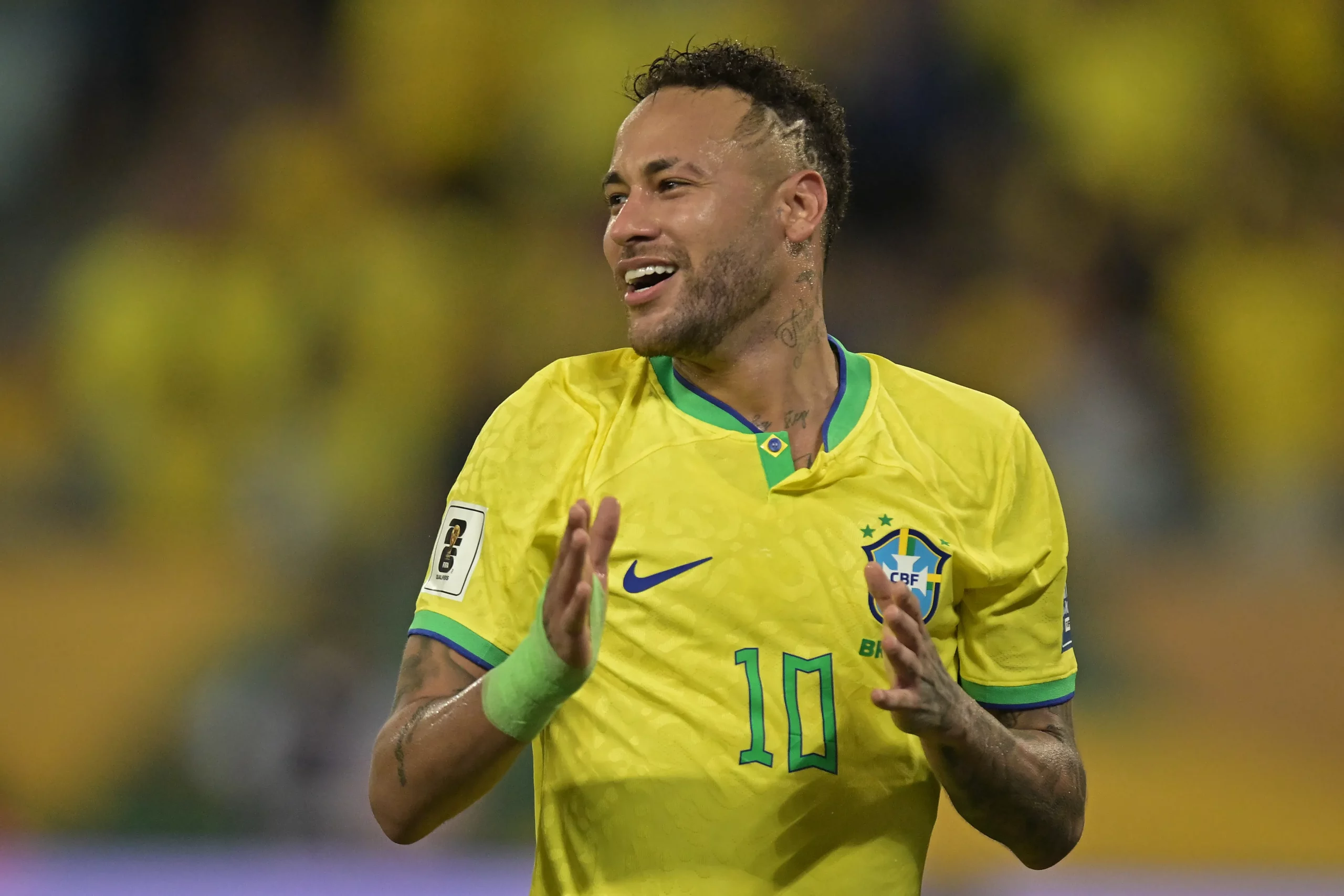 ​Neymar. Foto: Pedro Vilela/Getty Images