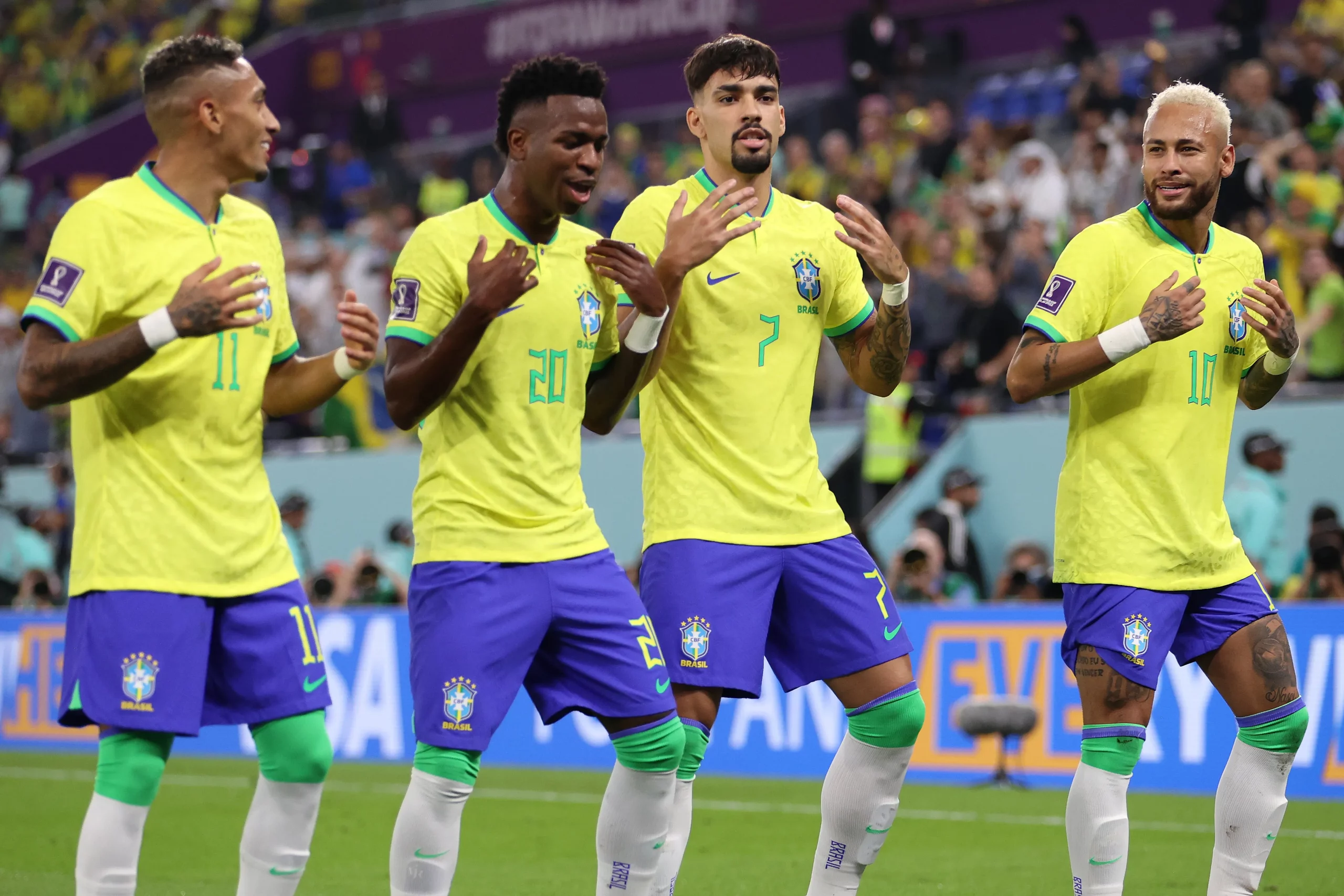 Seleção Brasileira - Foto: Michael Steele/Getty Images.