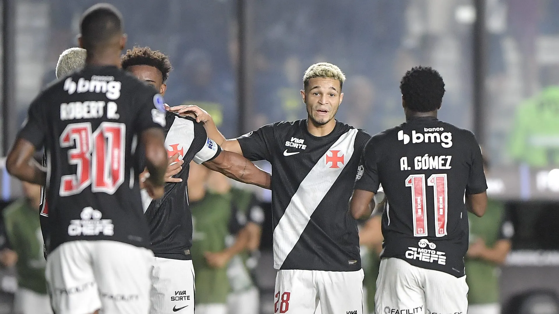Jogadores do Vasco