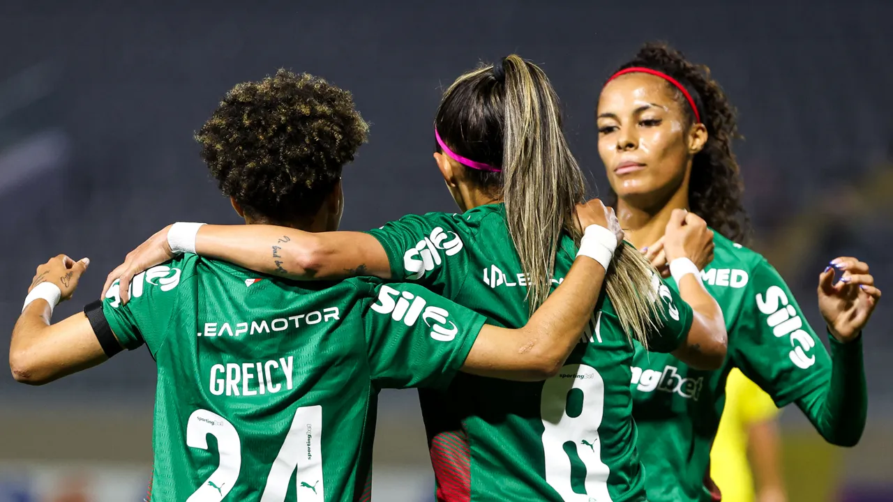 Palestrinas em duelo do Paulistão Feminino – Foto: Fabio Menotti/Palmeiras