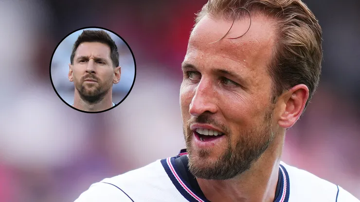 FotoxFoto: Messi (Michael Steele/Getty Images); Kane (Rich Storry/Getty Images)