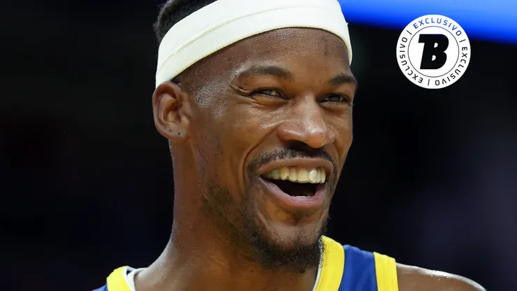 Jimmy Butler aparece na torcida pela Colômbia na Copa. Foto: Ezra Shaw/Getty Images)