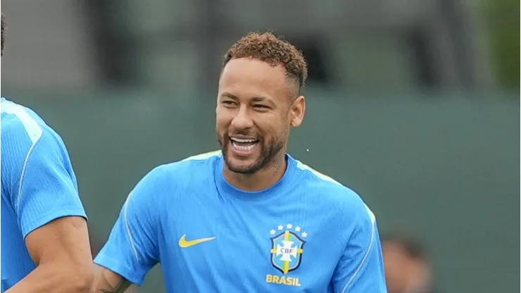 Neymar durante o treino de ontem (23)
