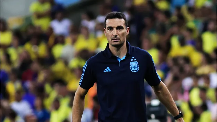 Lionel Scaloni tecnico do Argentina em foto de arquivo de 21 de Novembro de 2023 durante partida contra o Brasil no estadio Maracana pelo campeonato Eliminatorias Copa Do Mundo 2026.