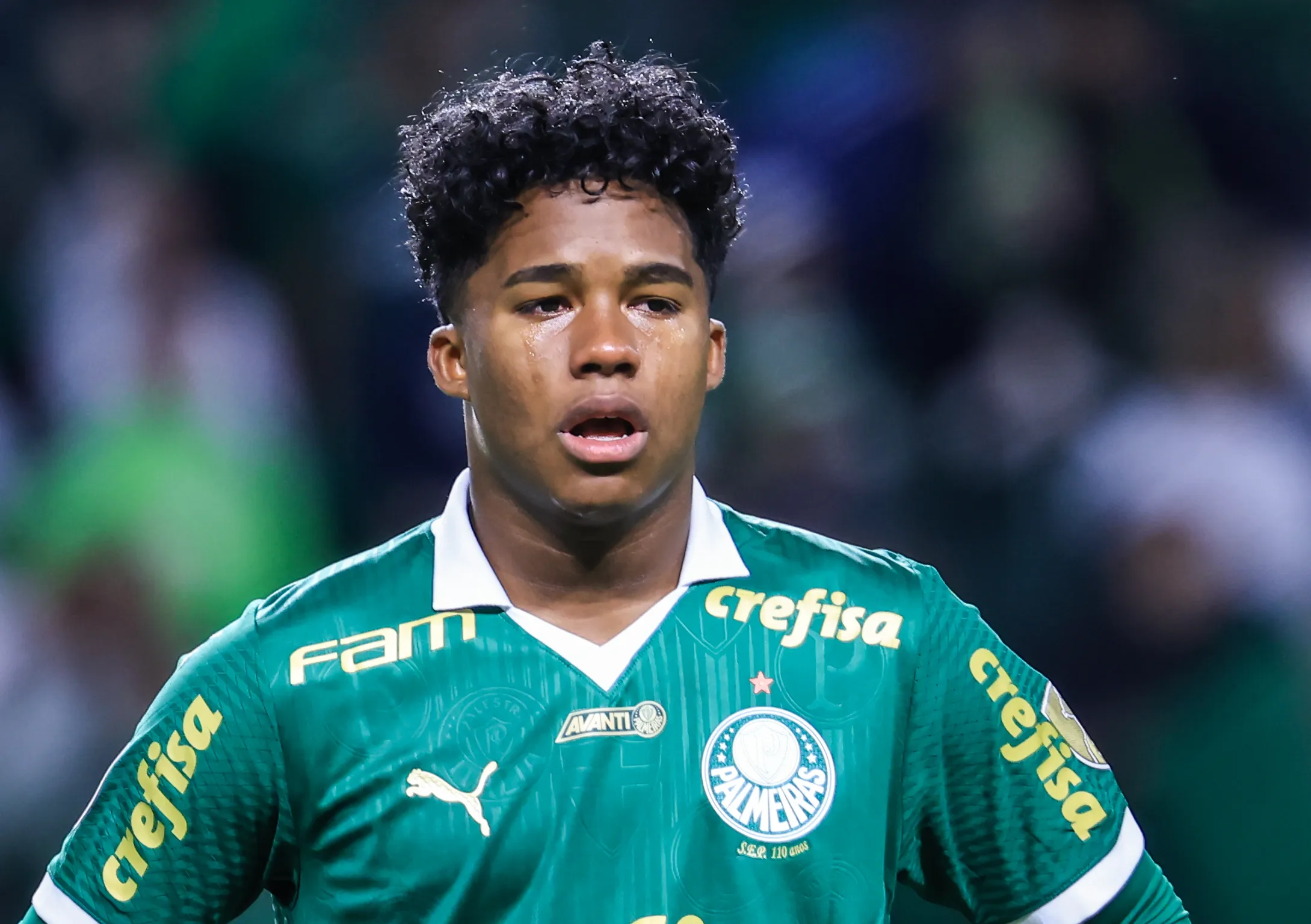 Revelado no Palmeiras, Endrick foi contratado pelo Real Madrid em 2024 – Foto: Marcello Zambrana/AGIF