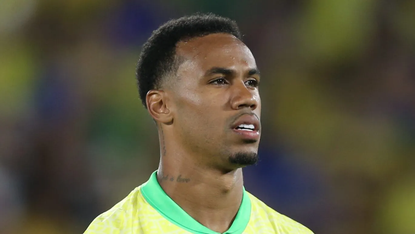 Gabriel Magalhaes jogador do Brasil durante a partida contra o Chile no Maracana no Rio de Janeiro (RJ), pelas Eliminatorias da Copa do Mundo 2026. Foto: Marlon Costa/AGIF