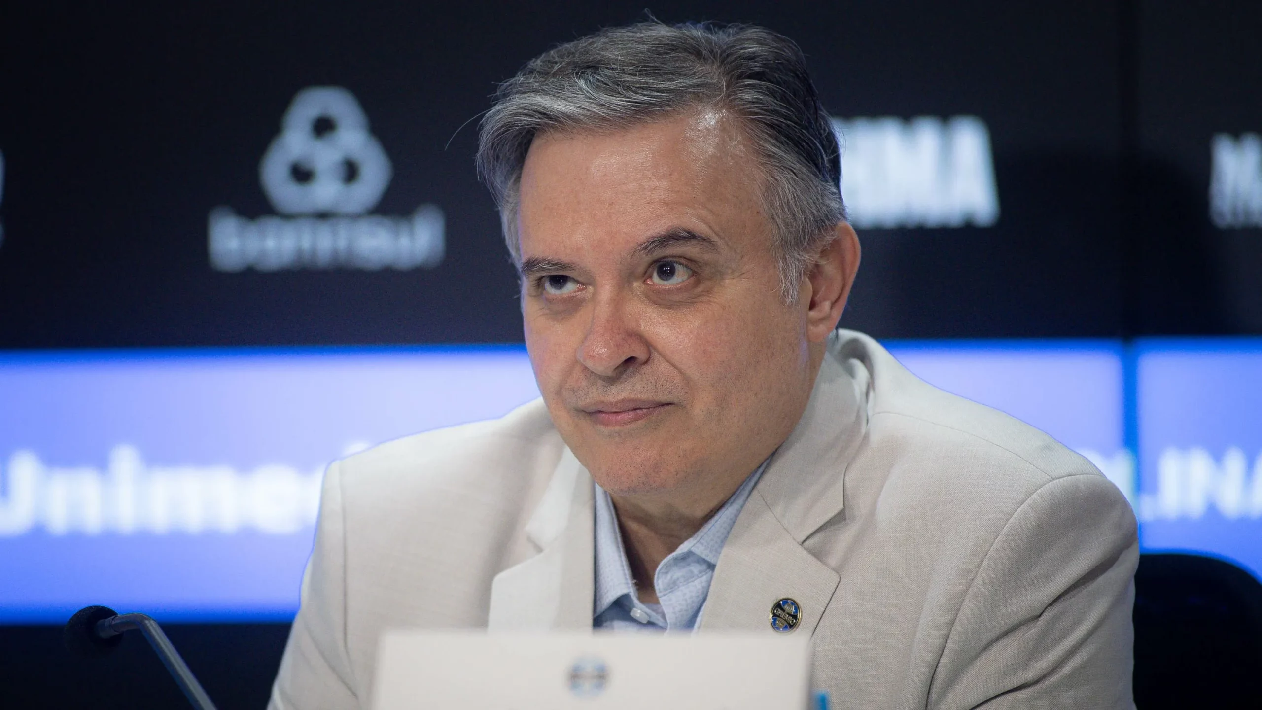 Dirigente Antônio Dutra Júnior deixou departamento de futebol do Grêmio na última segunda-feira (1) – Foto: Maxi Franzoi/AGIF