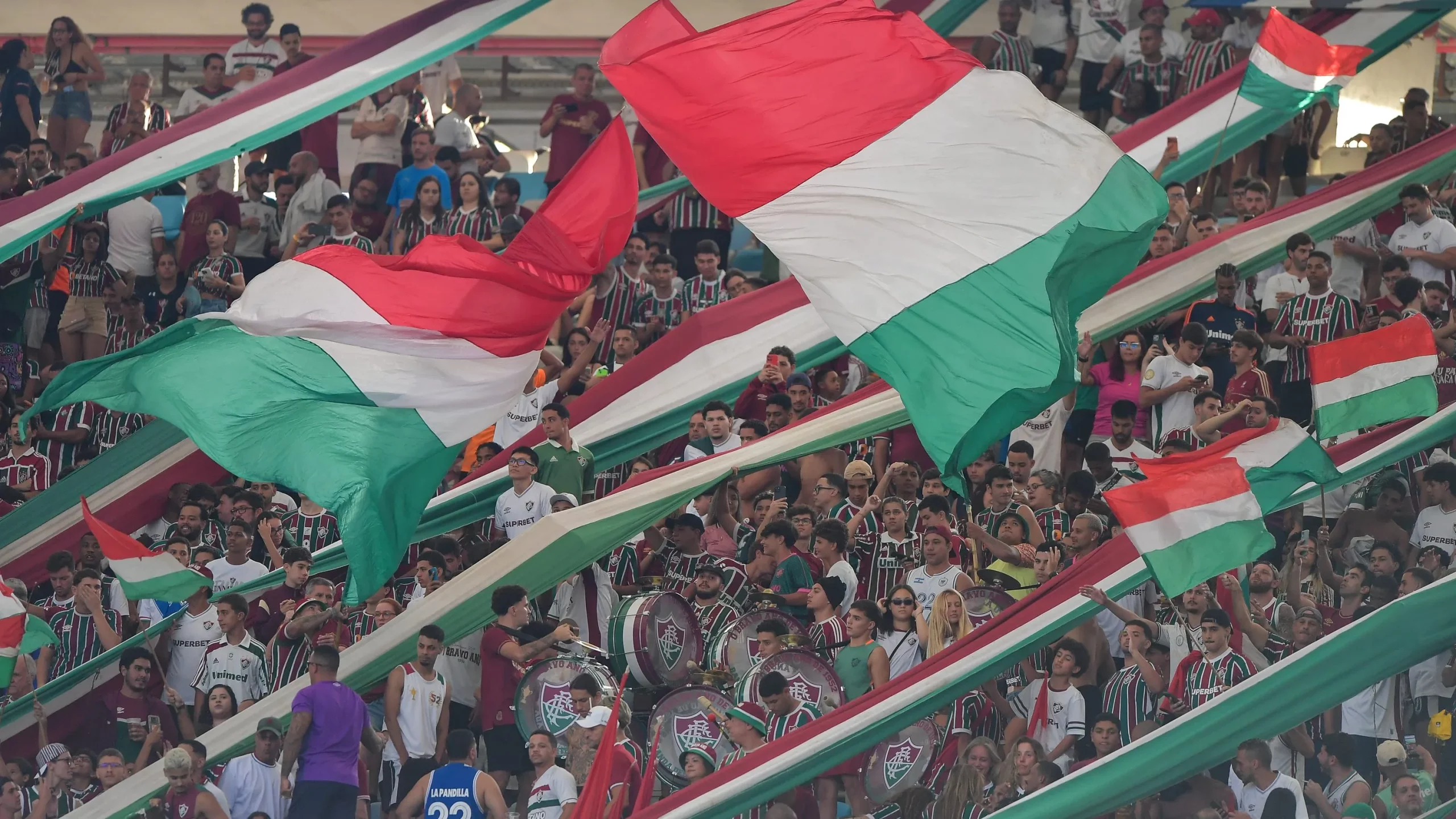Torcida do Fluminense. Foto: Thiago Ribeiro/AGIF
