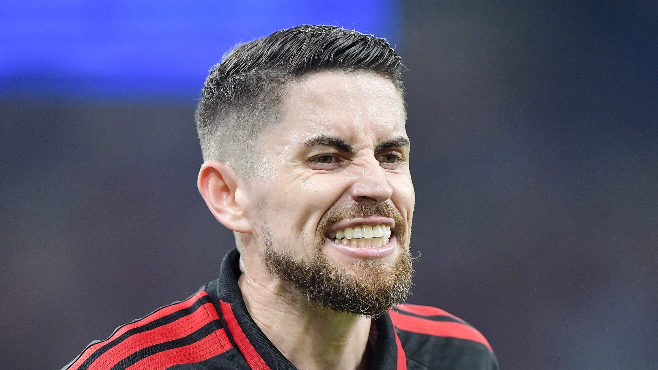 Jorginho durante partida do Fla no Brasileirão – Thiago Ribeiro/AGIF