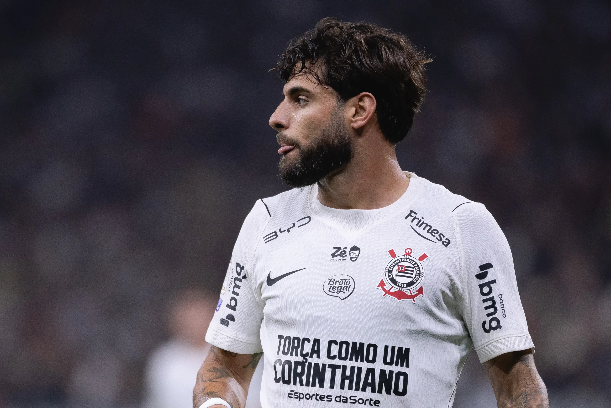 Gui Negão não deve sair em caso de venda de Yuri Alberto. Foto: Ettore Chiereguini/AGIF