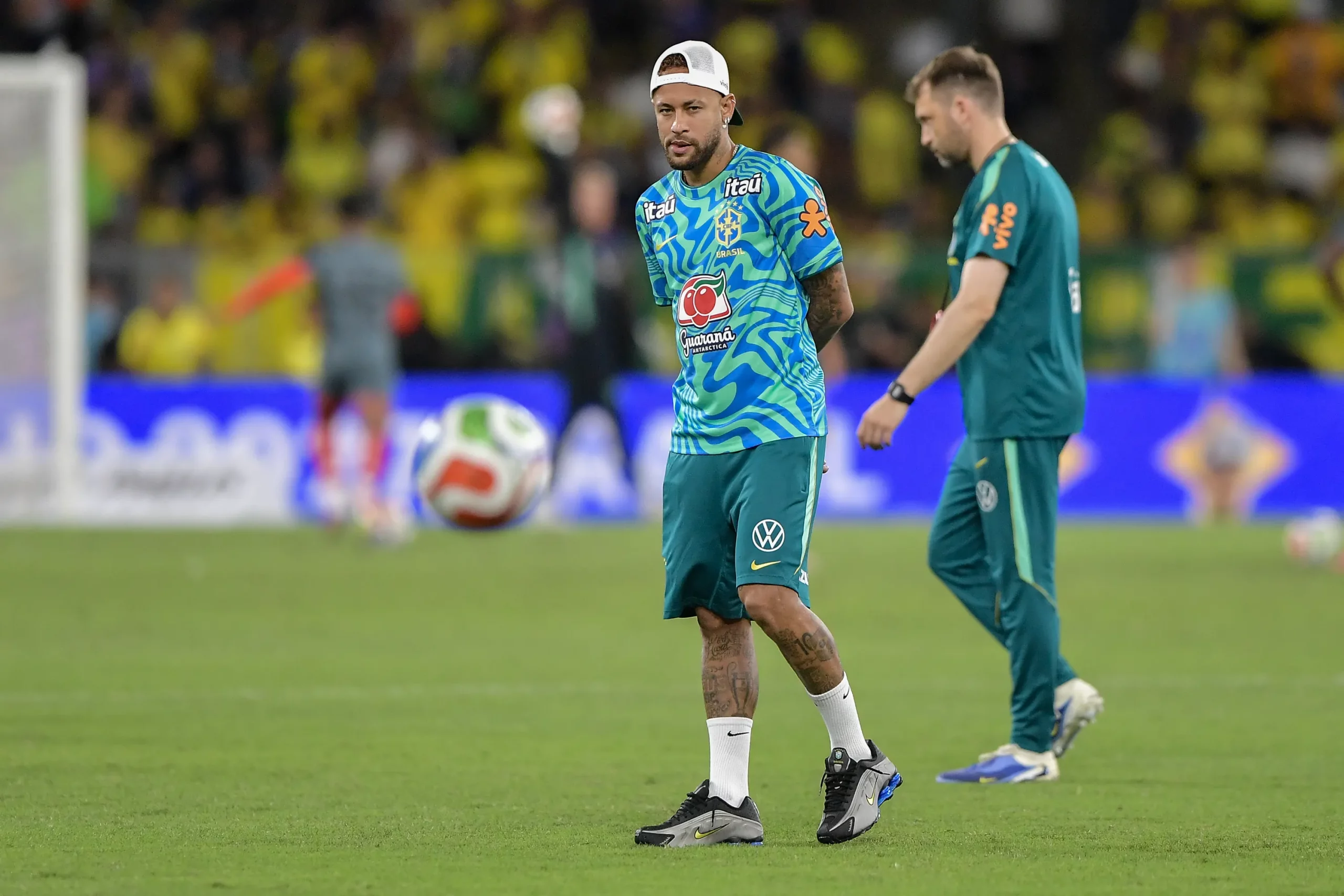 Neymar, jogador da Seleção Brasileira durante partida contra o Panamá no estadio Maracana pelo campeonato Amistoso. Foto: Thiago Ribeiro/AGIF