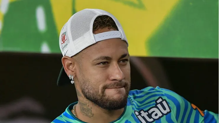 Neymar na Seleção Brasileira.