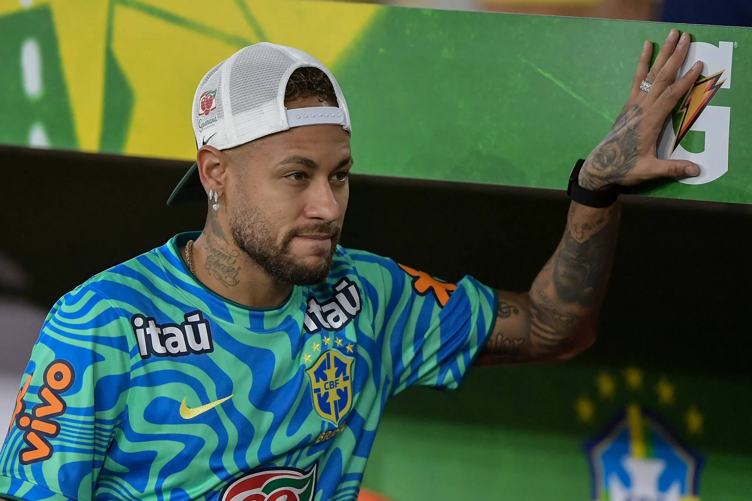Neymar jogador do Selecao Brasileira durante partida contra o [EQUIPE 2] no estadio Maracana pelo campeonato Amistoso. Foto: Thiago Ribeiro/AGIF