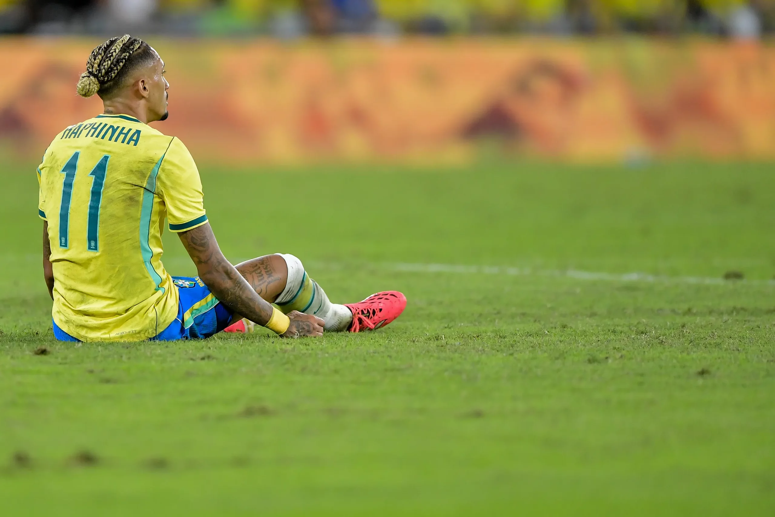 RJ – RIO DE JANEIRO – 31/05/2026 – AMISTOSO, SELECAO BRASILEIRA X PANAMA – Raphinha jogador do Selecao Brasileira durante partida contra o Panama no estadio Maracana pelo campeonato Amistoso. Foto: Thiago Ribeiro/AGIF
