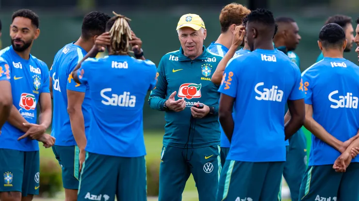 ESTADOS UNIDOS - NOVA JERSEY - 22/06/2026 - SELECAO BRASILEIRA, TREINO - O italiano Carlo Ancelotti tecnico da Selecao Brasileira durante treino no Centro de Treinamento CT Columbia Park. Foto: Rodolfo Buhrer/AGIF