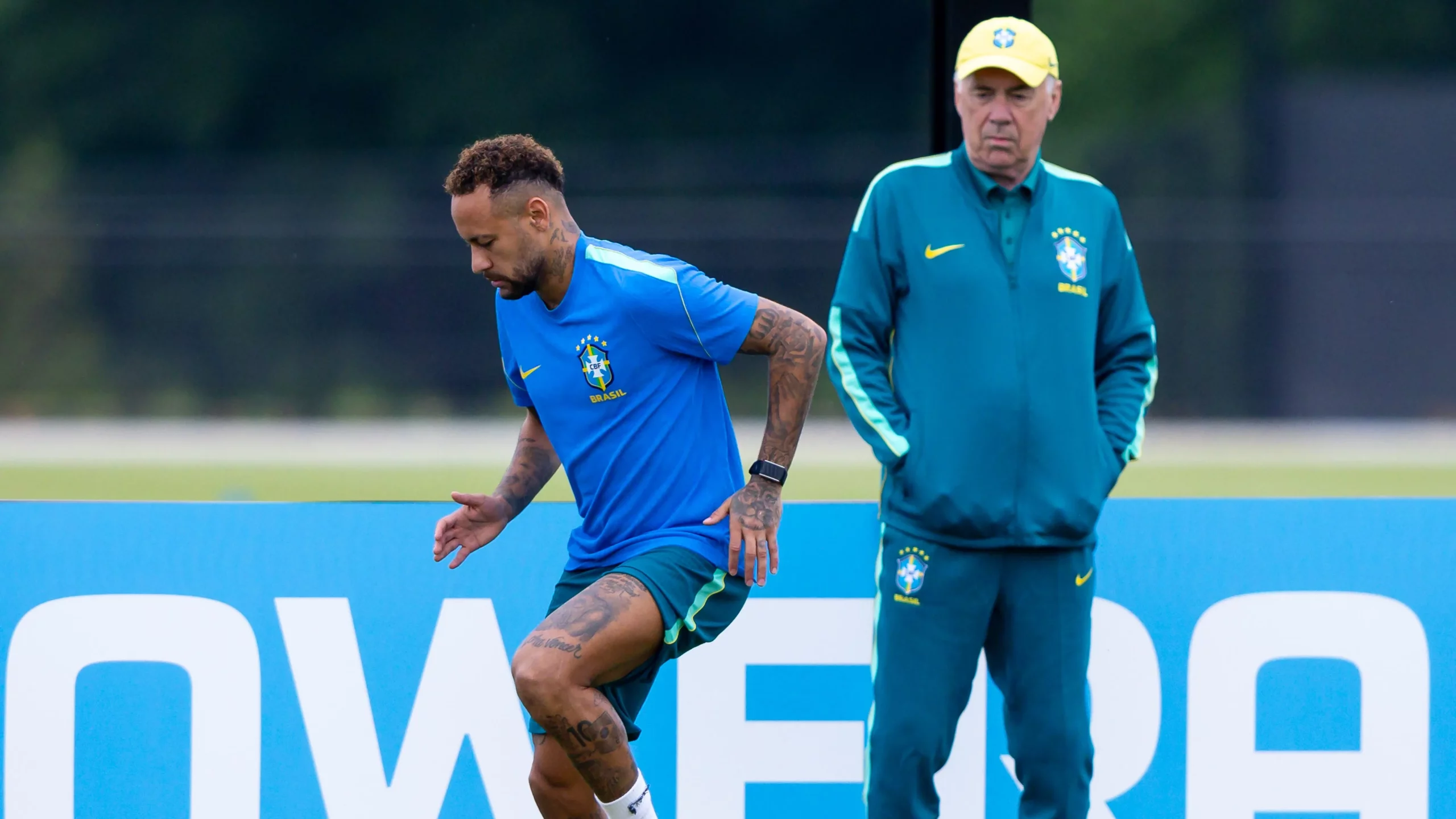 ESTADOS UNIDOS – NOVA JERSEY – 23/06/2026 – SELECAO BRASILEIRA, TREINO – Neymar Jr jogador do Selecao Brasileira durante treino no Centro de Treinamento CT Columbia Park. Foto: Rodolfo Buhrer/AGIF