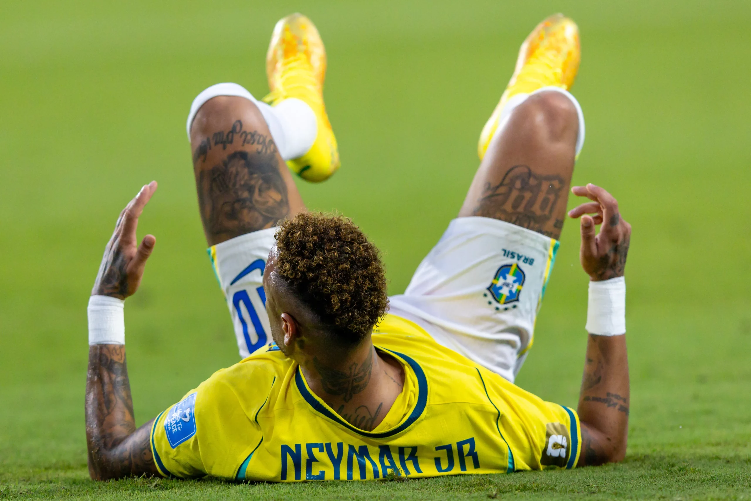 ESTADOS UNIDOS – MIAMI – 24/06/2026 – COPA DO MUNDO 2026, BRASIL X ESCOCIA – Neymar Jr jogador do Brasil entra em campo durante partida contra o Escocia no estadio Miami pelo campeonato Copa Do Mundo 2026. Foto: Rodolfo Buhrer/AGIF