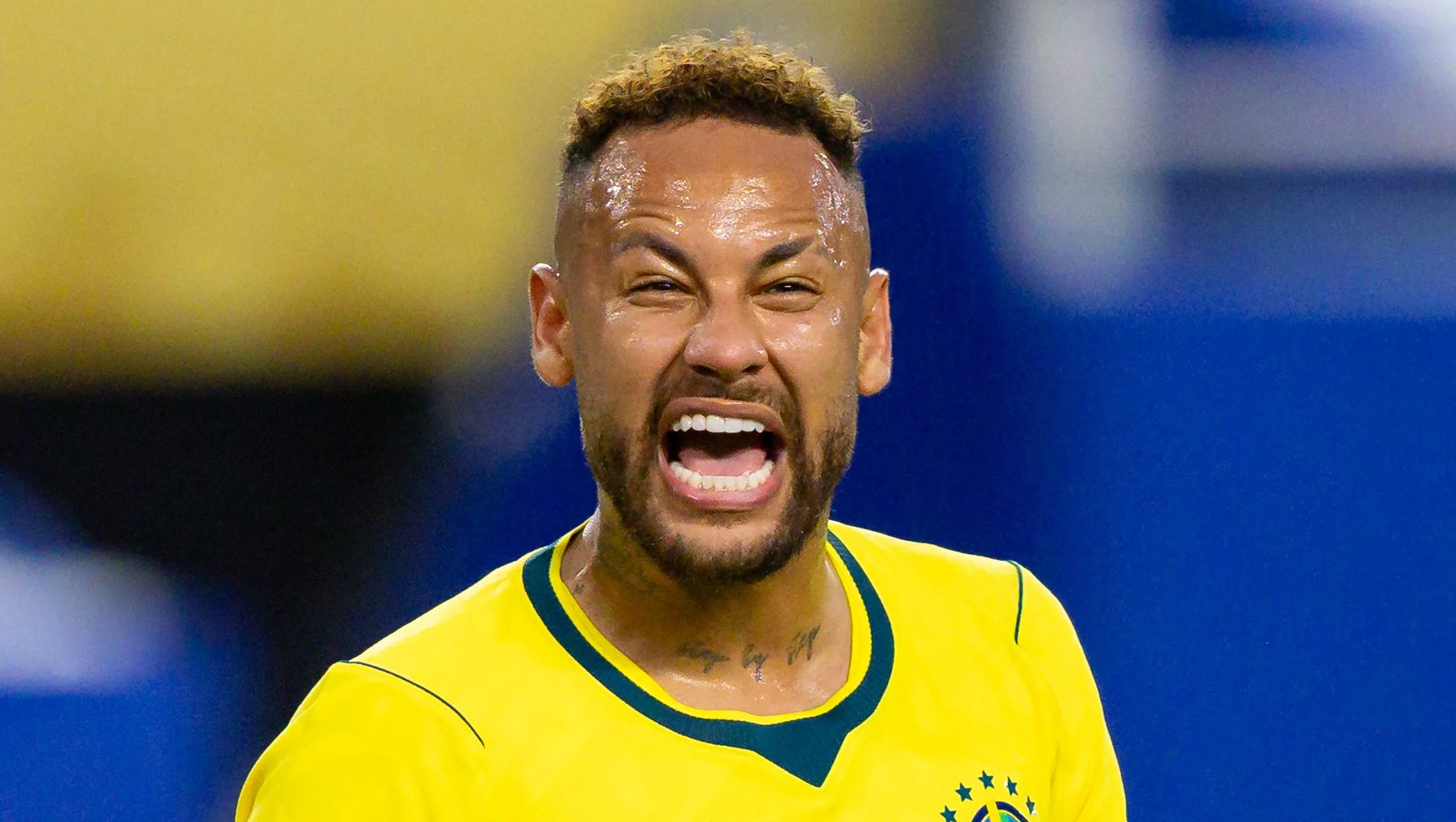 Neymar Jr jogador do Brasil entra em campo durante partida contra o Escocia no estadio Miami pelo campeonato Copa Do Mundo 2026. Foto: Rodolfo Buhrer/AGIF
