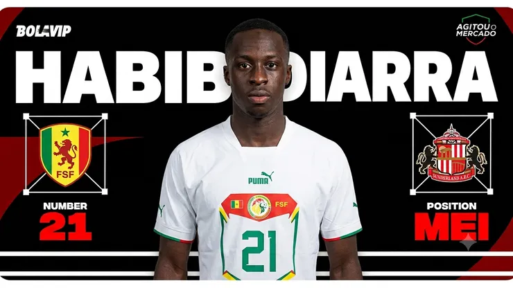 Habib Diarra brilha por Senegal